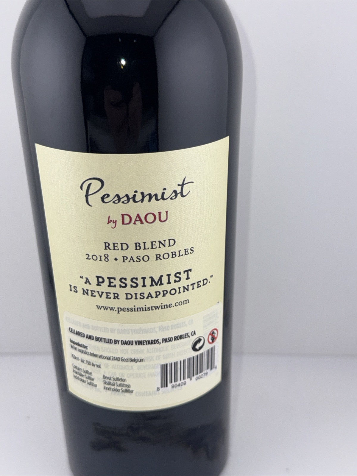 DAOU Vineyards – Pessimist Red Blend 2018 15.2% Abv !!!!