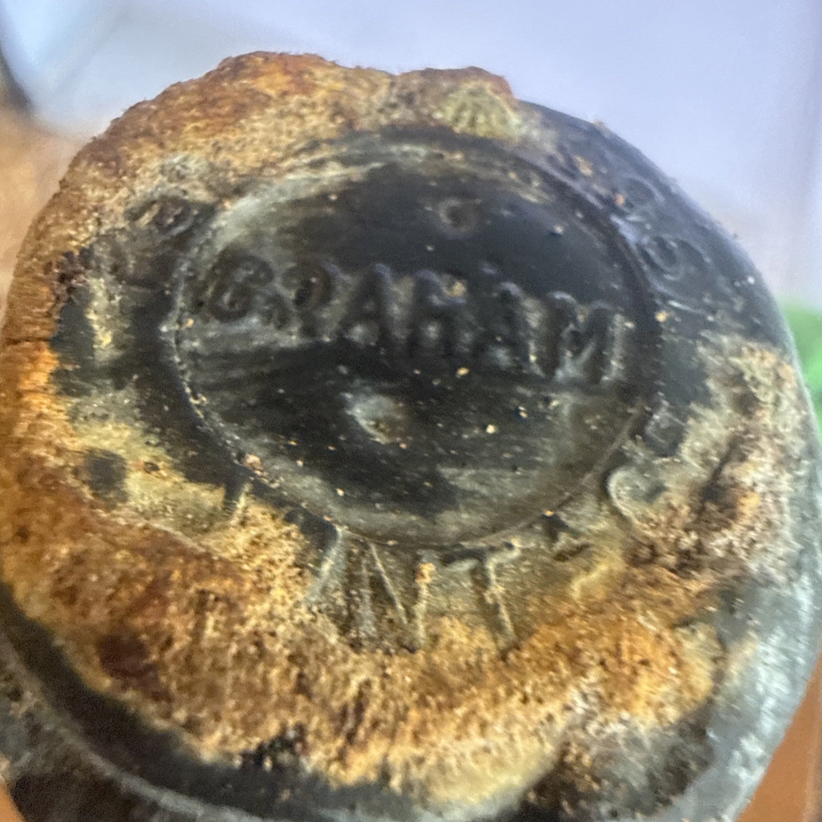 Graham’s 1963 Vintage Port Authentic Old Bottle No Label Rare