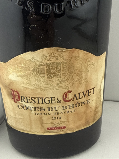 Calvet Cotes du Rhone 2014 Grenache Syrah 75cl Red Wine