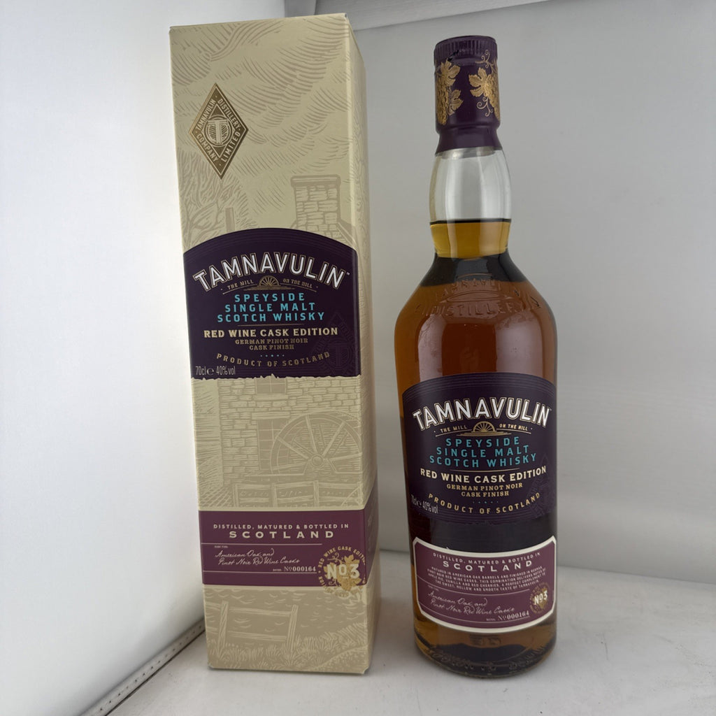Tamnavulin Red Wine Cask Edition No.3 Speyside Whisky 70cl 40% ABV