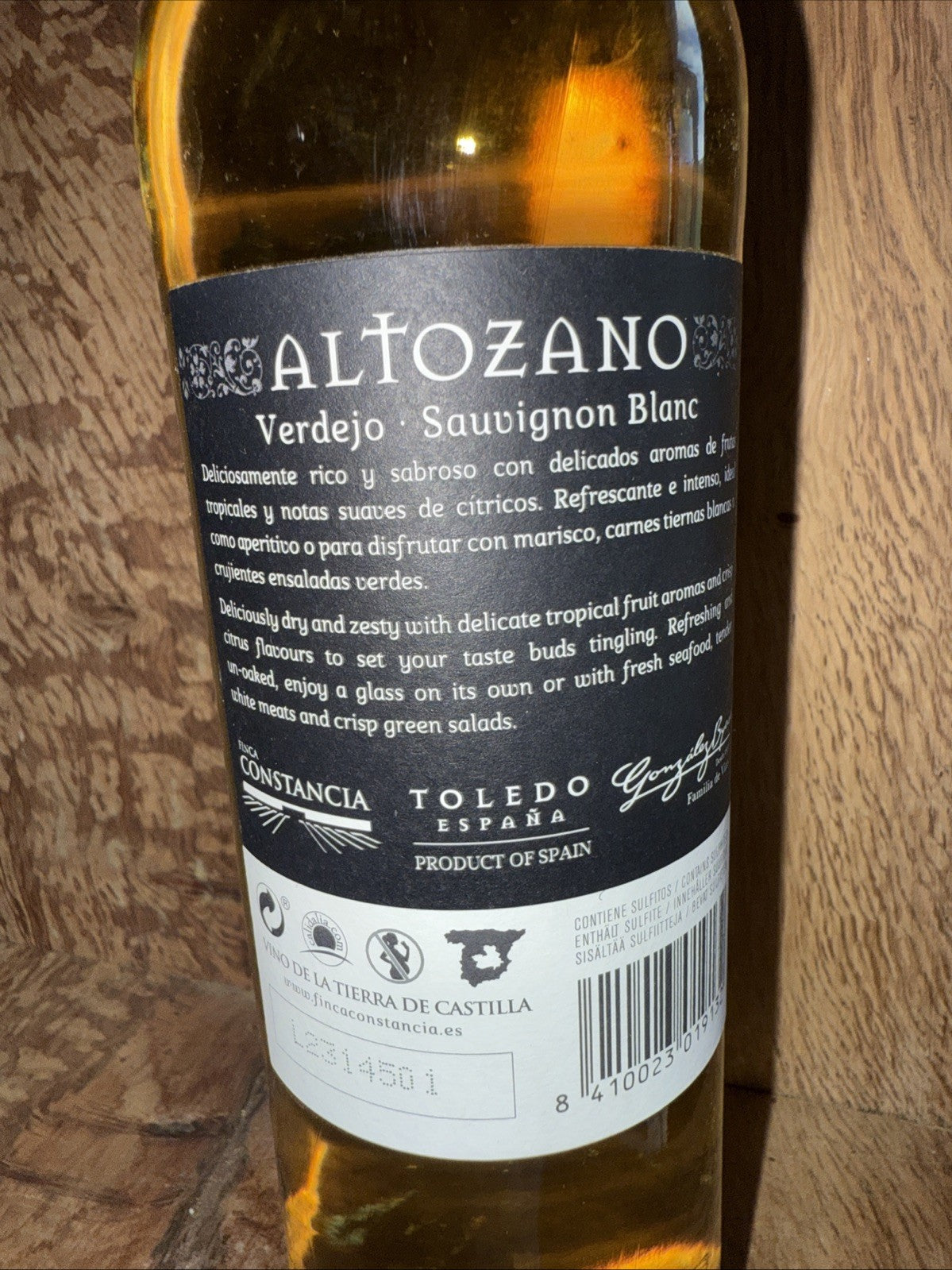 Altozano Verdejo Sauvignon Blanc 2022