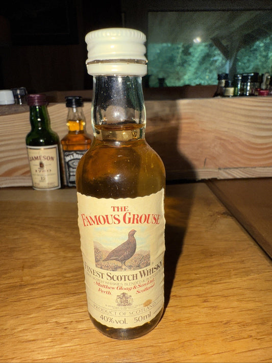 The Famous Grouse whisky Miniature