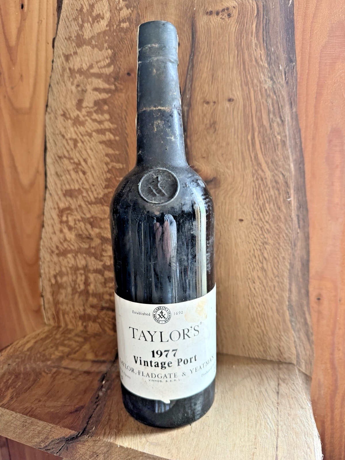 1977 Taylor Fladgate Vintage Port Excellent condition