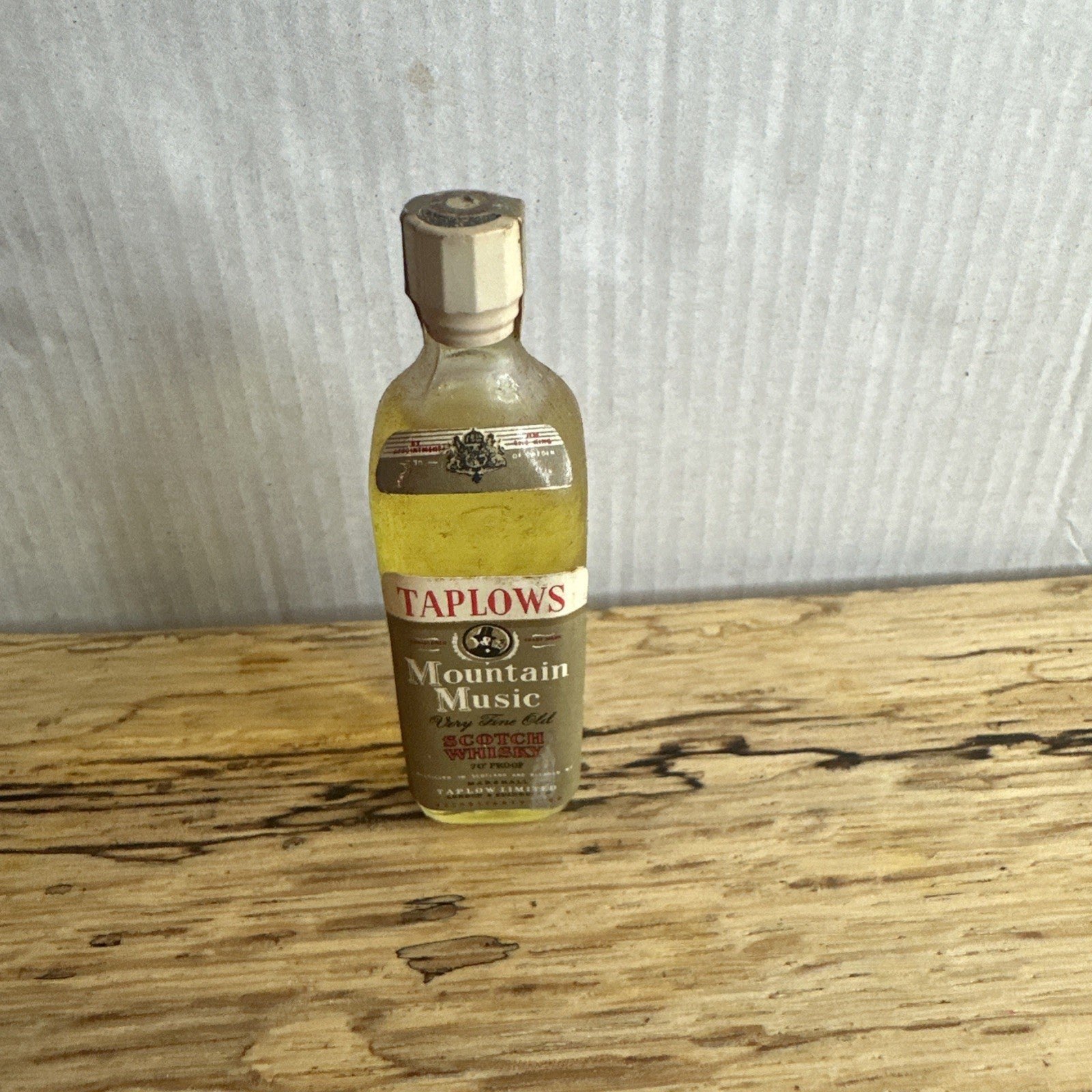Mountain Music blended Scotch whisky Mini Miniature 1960s Looks Like 10ml