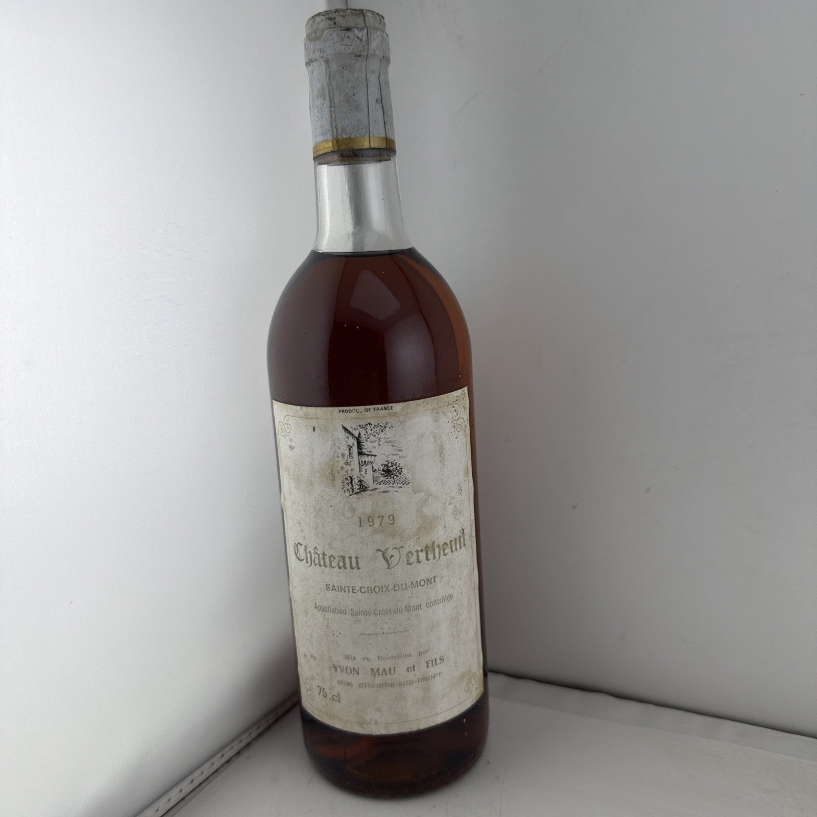 1979 Château Vertheuil Sainte-Croix-du-Mont Sweet Wine 75cl