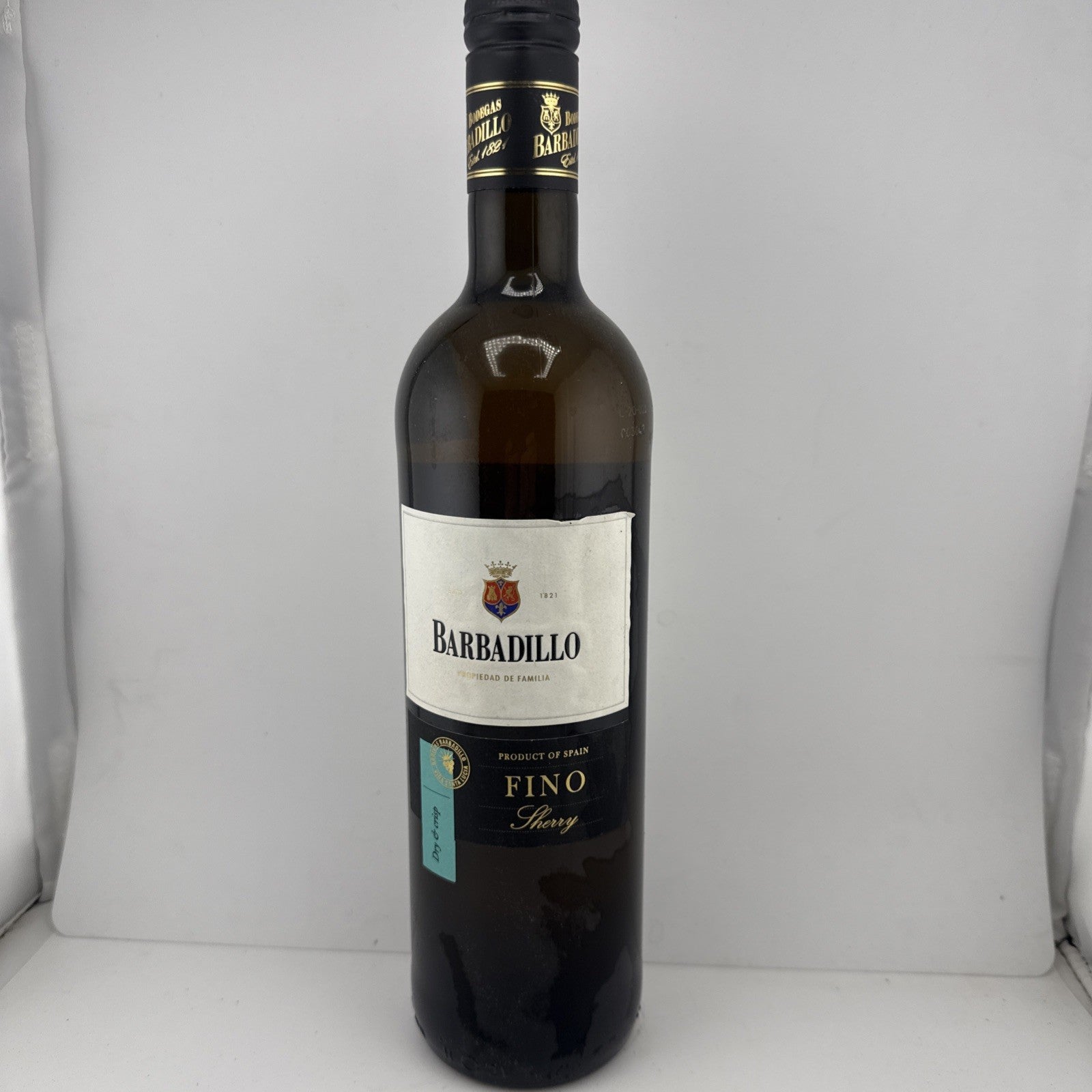 Barbadillo Fino Sherry Dry Spanish Fortified Wine 75cl Sanlucar