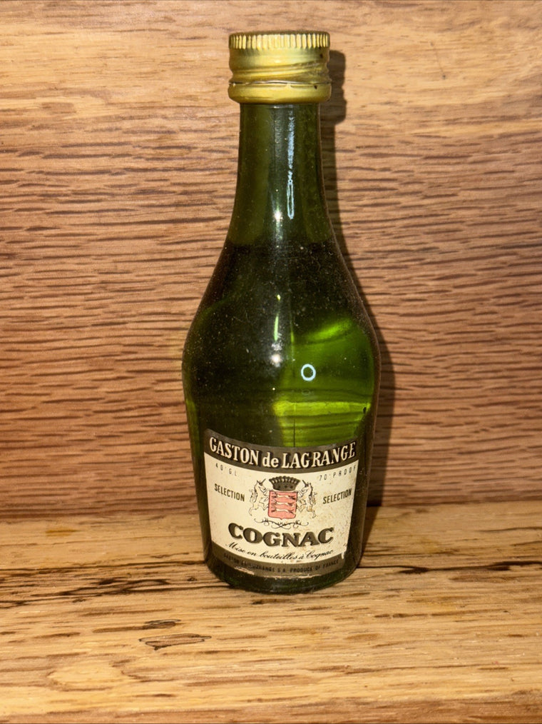 1970s Gaston De Lagrange Cognac Miniature Vintage