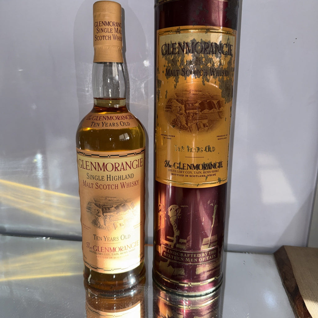 Glenmorangie 10 Year Old Single Highland Malt Bottled 1995-7 Tin Boxed