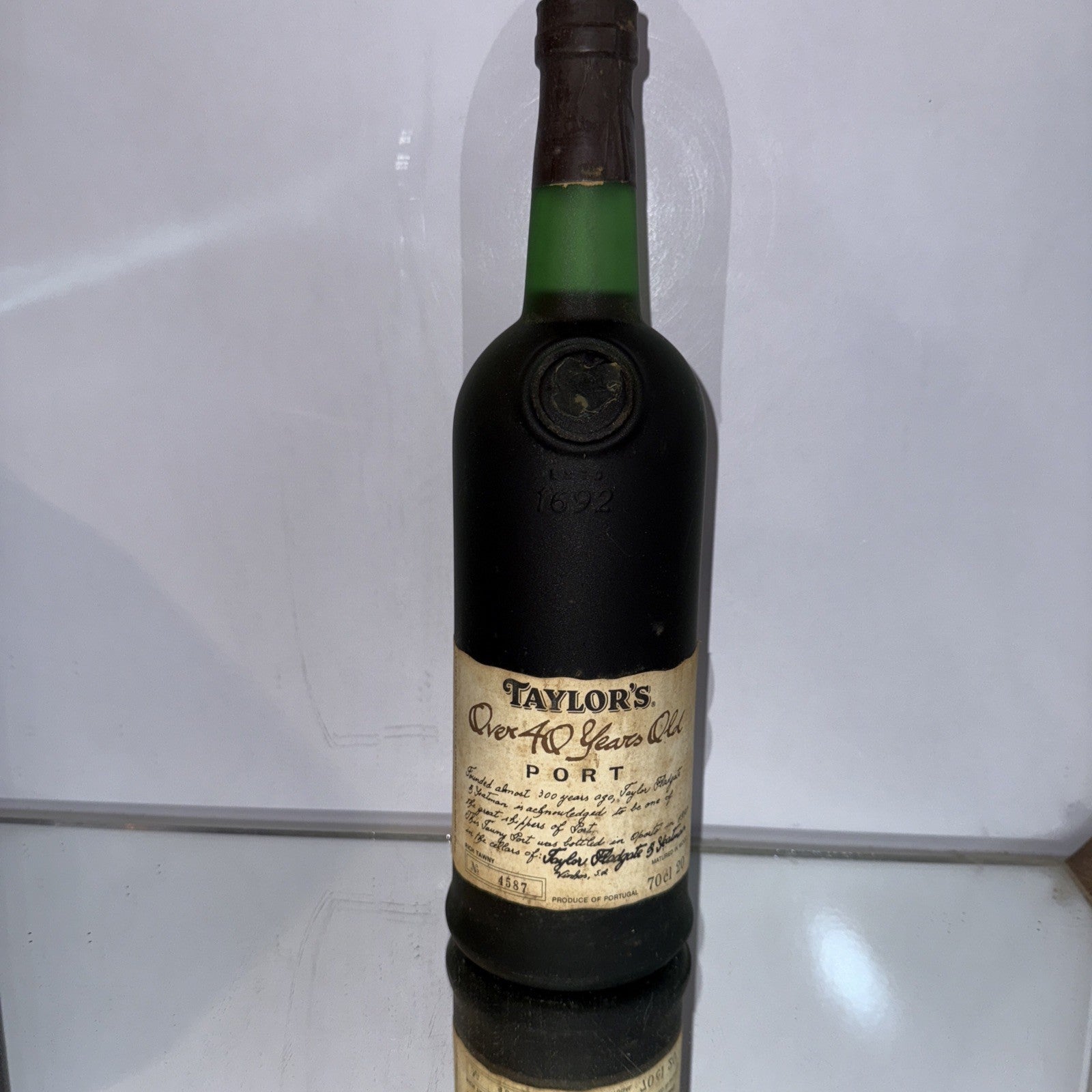 Taylor's Over 40 Year Old Vintage Port Bottled In 1990