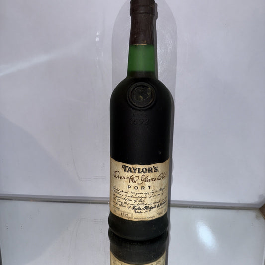 Taylor's Over 40 Year Old Vintage Port Bottled In 1990