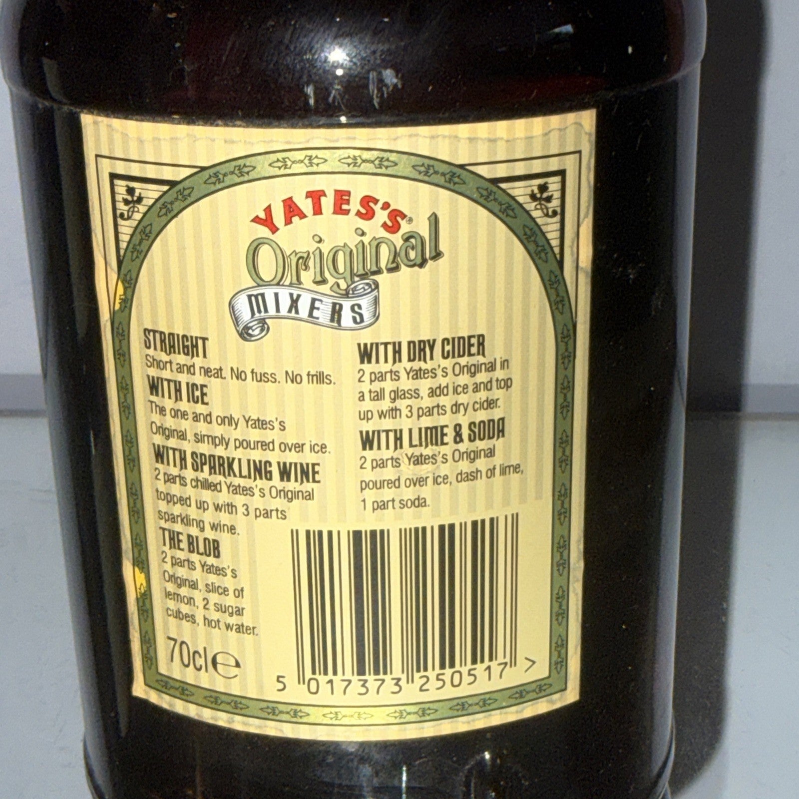 Yates's Original Australian Liqueur 17.5% Abv 70cl