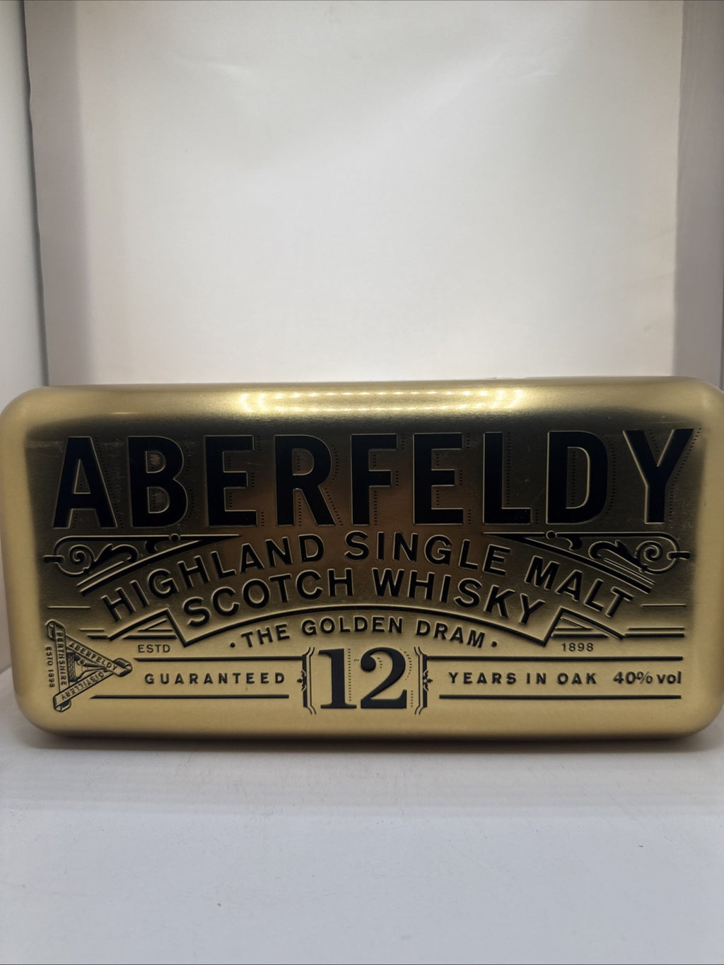 Aberfeldy 12 Year Old Golden Dram Gold Tin Batch 2905 70cl 40%