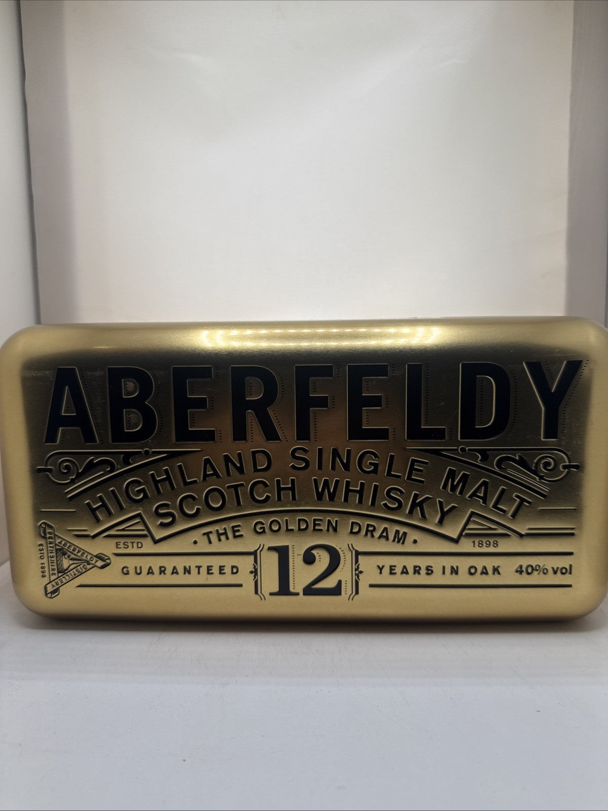 Aberfeldy 12 Year Old Golden Dram Gold Tin Batch 2905 70cl 40%