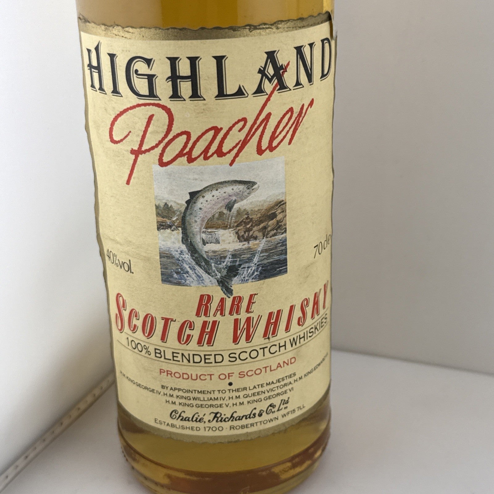 Highland Poacher Rare Scotch Whisky 70cl 40% Old Blended Scotch 1980s