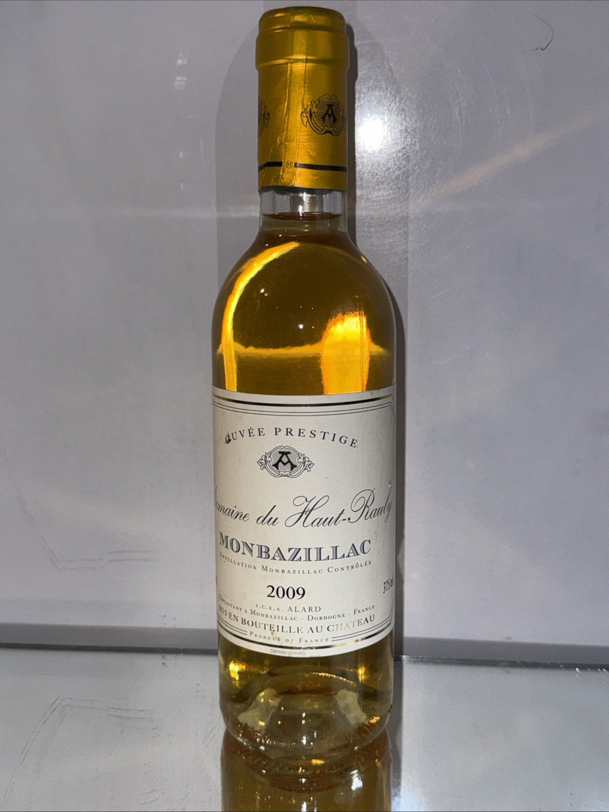 Domaine du Haut-Ravely 35cl Monbazillac 2009