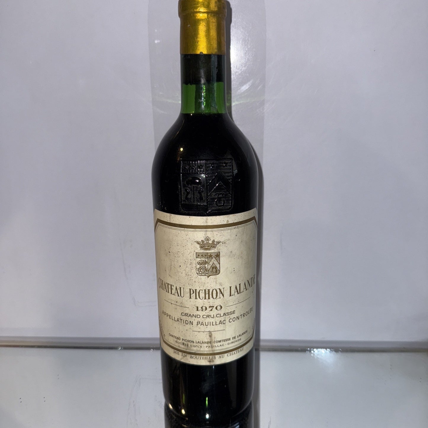 Château Pichon Longueville Comtesse de Lalande 1970 Vintage Cellar Stored