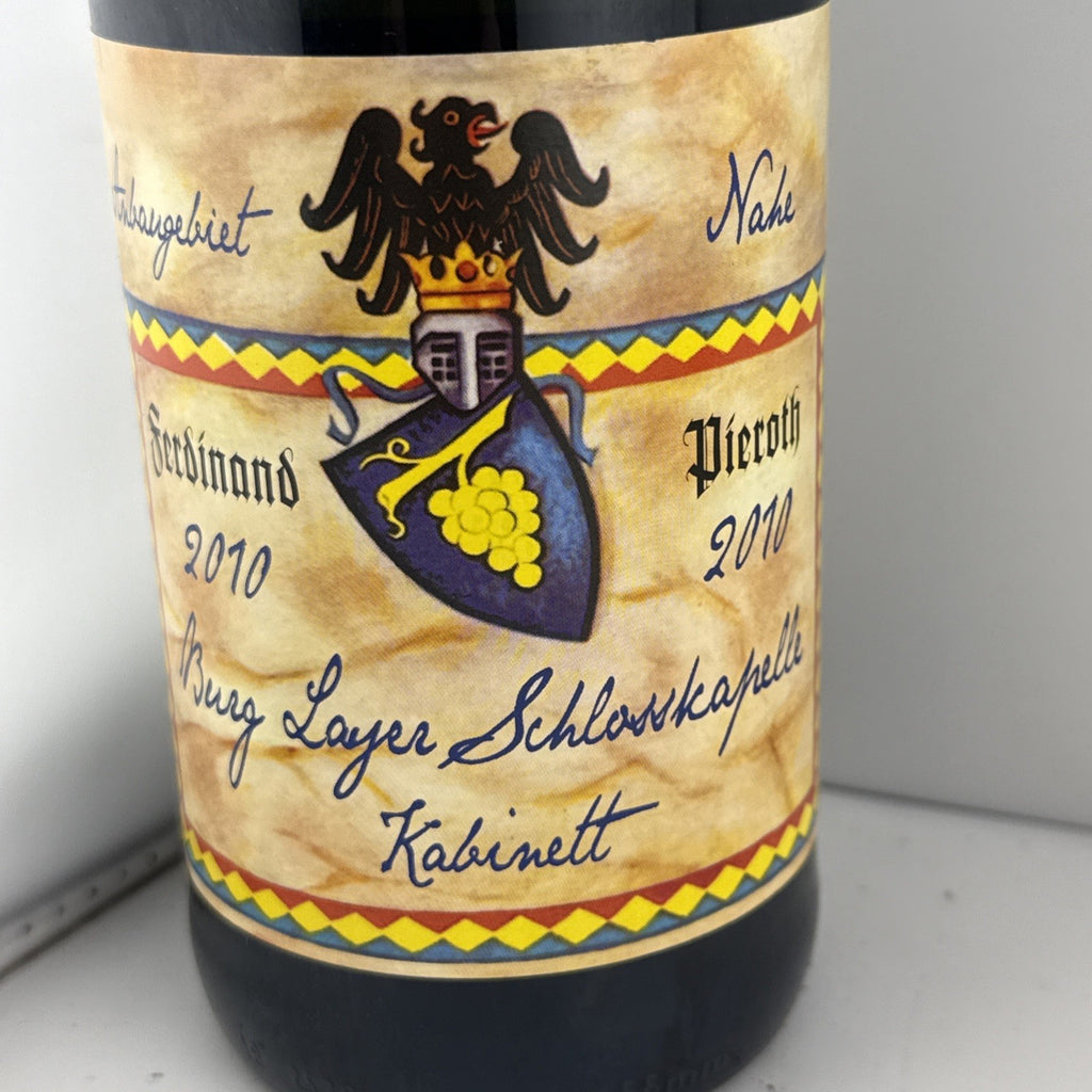 Pieroth Burg Layer Schlosskapelle Müller-Thurgau Kabinett 2010 75cl