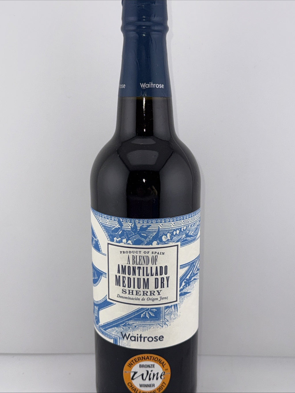 Waitrose Amontillado Sherry 2017 70 Cl