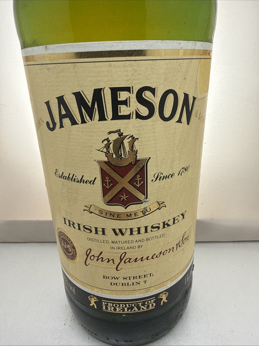 Jameson Irish Whiskey c.1980‑90s bottling
