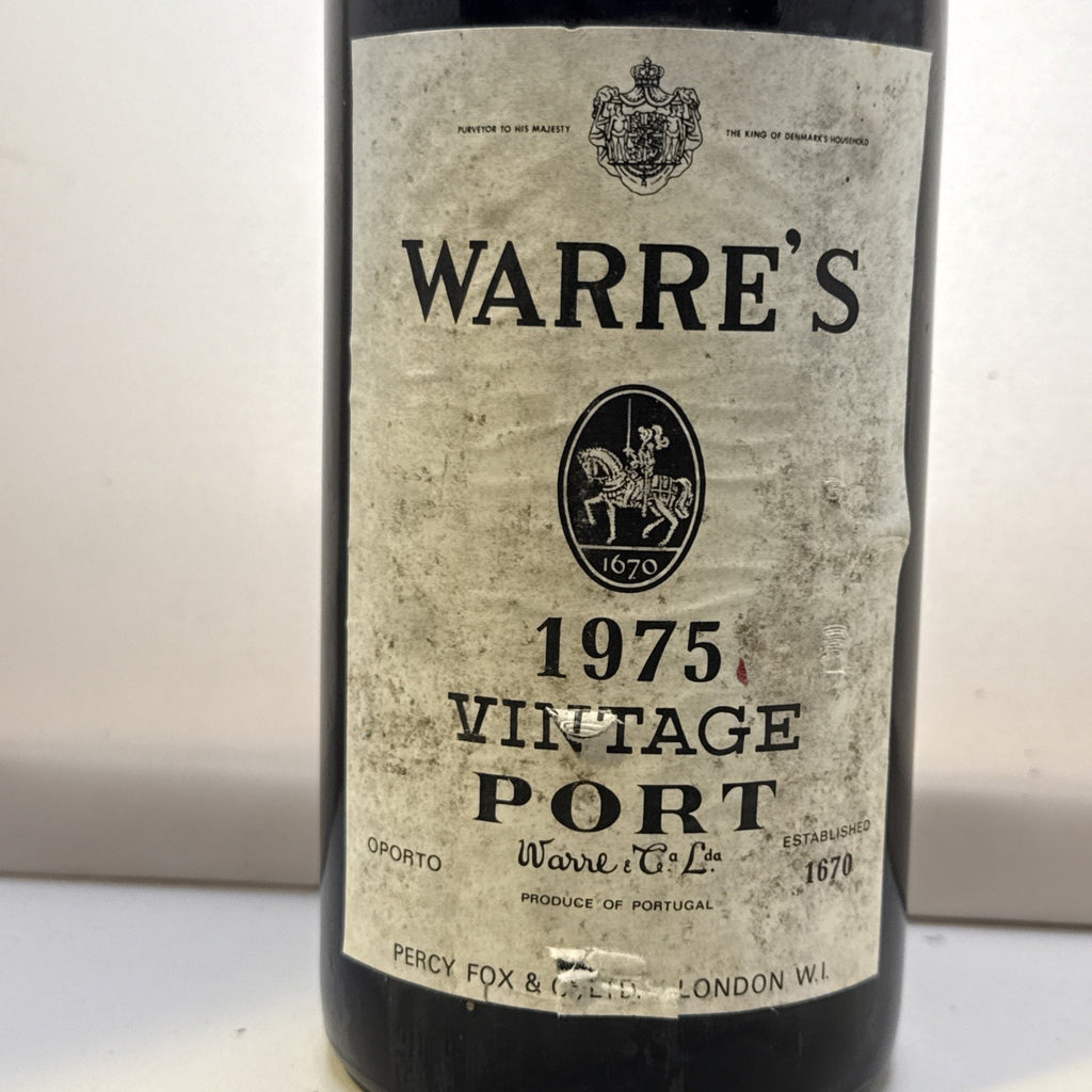 Warre’s 1975 Vintage Port Percy Fox Bottling 75cl 20%