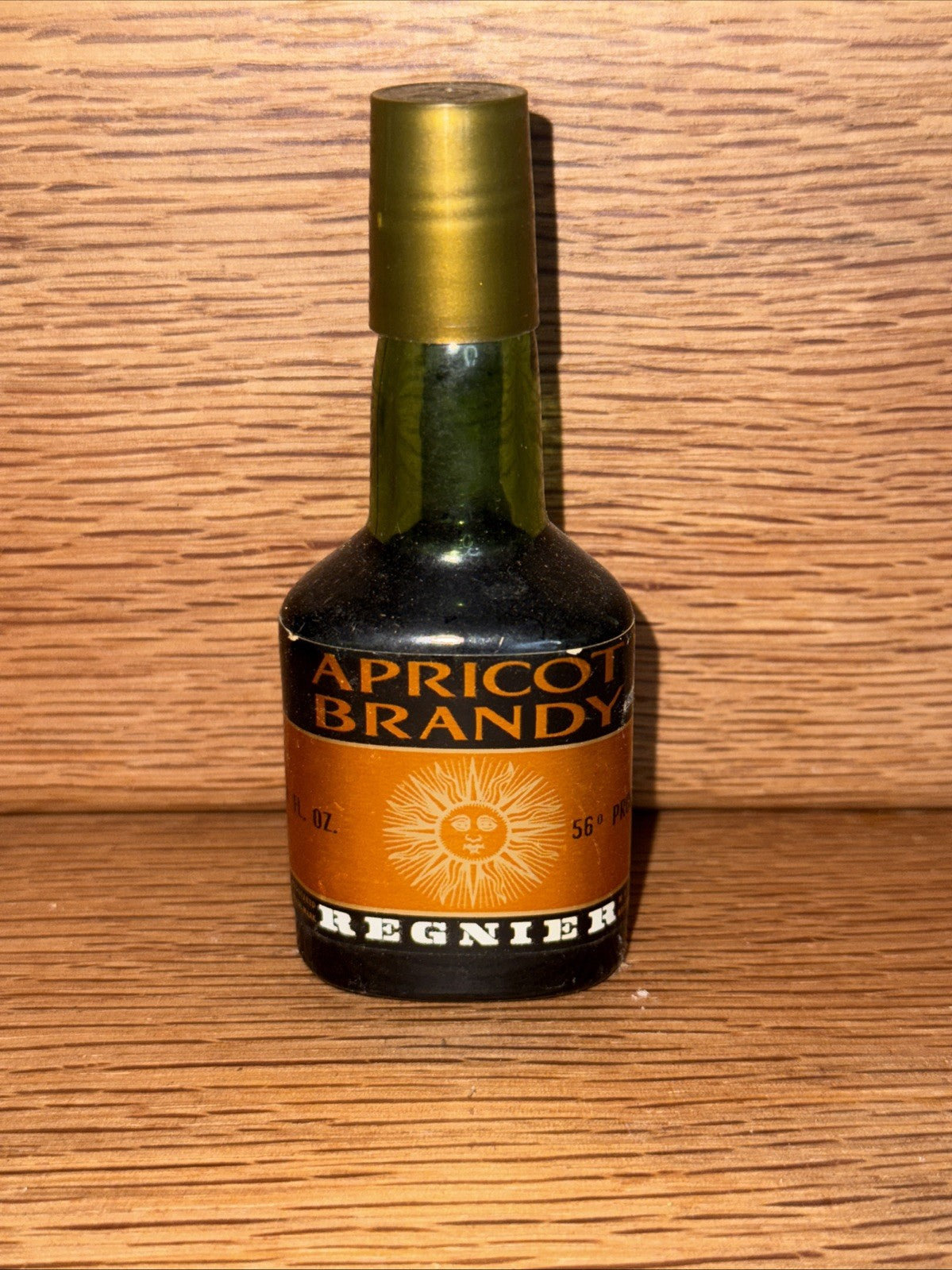 Regnier Apricot Brandy Liqueur Miniature 1970s