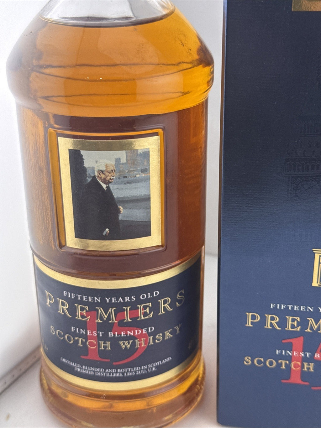 Premiers 15 Year Old Harold Macmillan Scotch Whisky 70cl Boxed 1990s