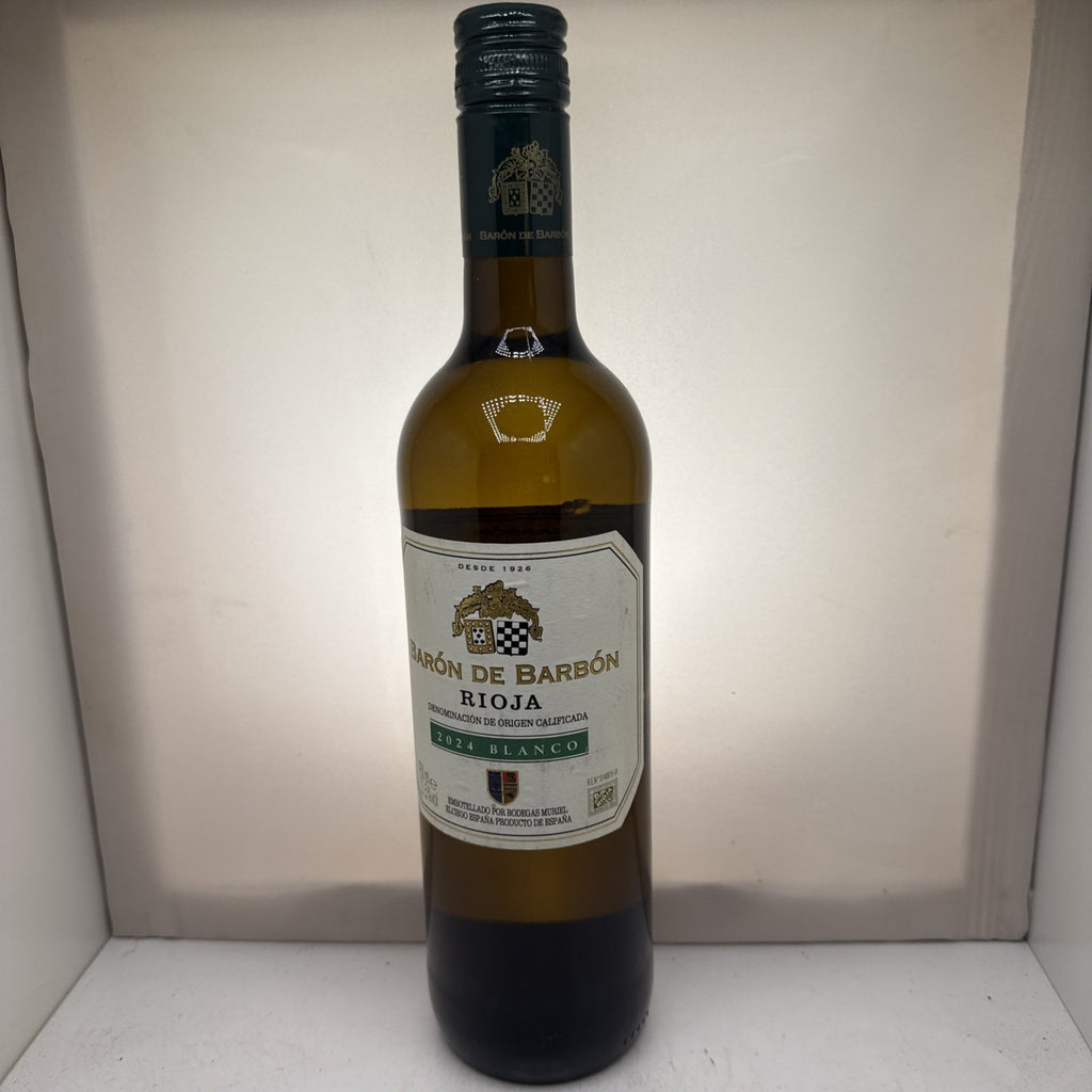 2024 Rioja Blanco. Viura blend. Zesty citrus & apple. Fresh. Serve chilled.