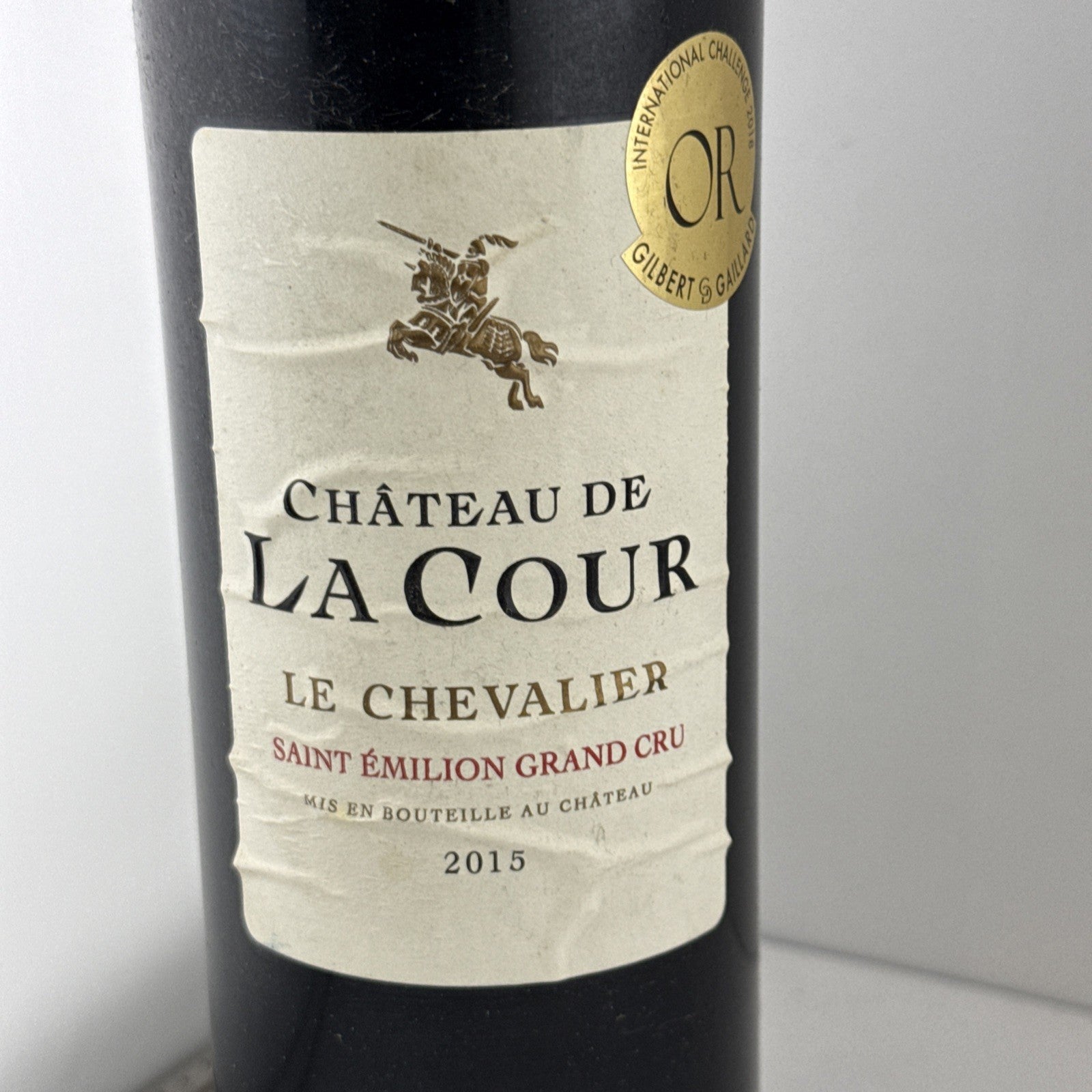 Château de La Cour Le Chevalier 2015 Saint-Émilion Grand Cru