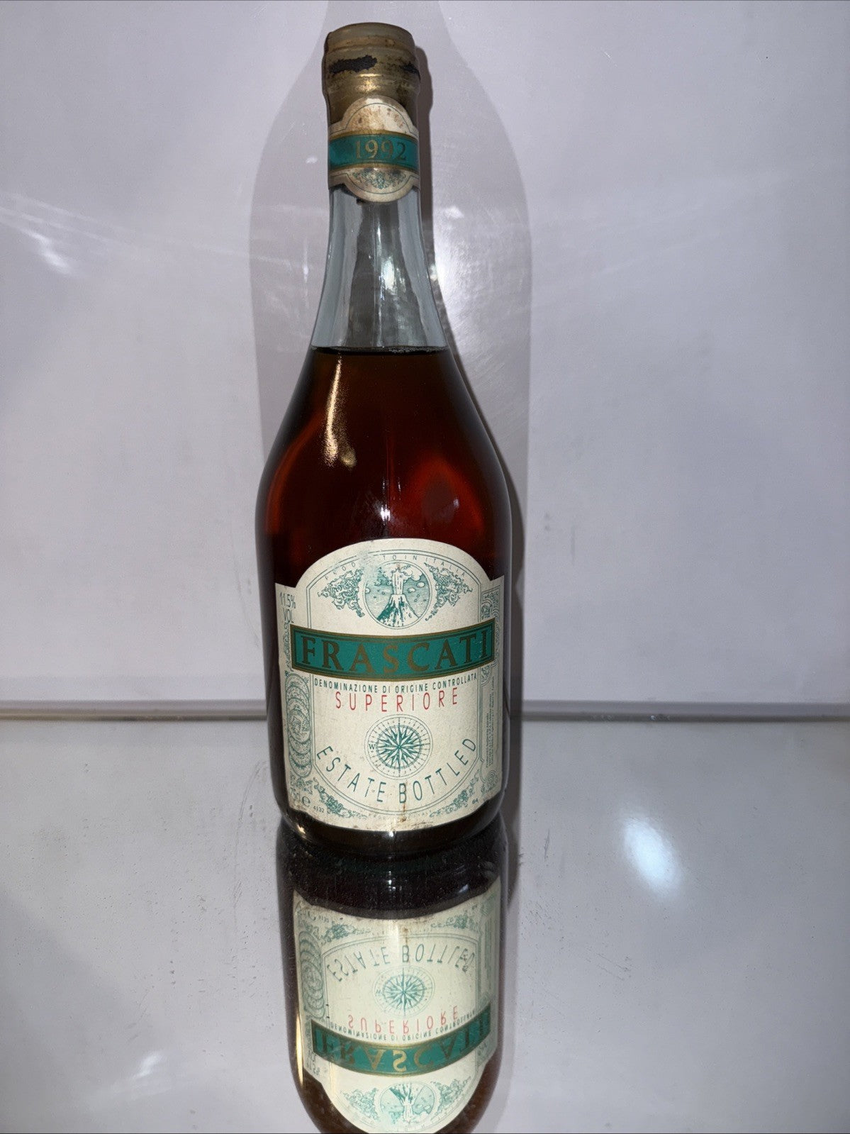 Frascati Superiore  1992 - Italian White Wine ( Marks And Spencer) Vintage