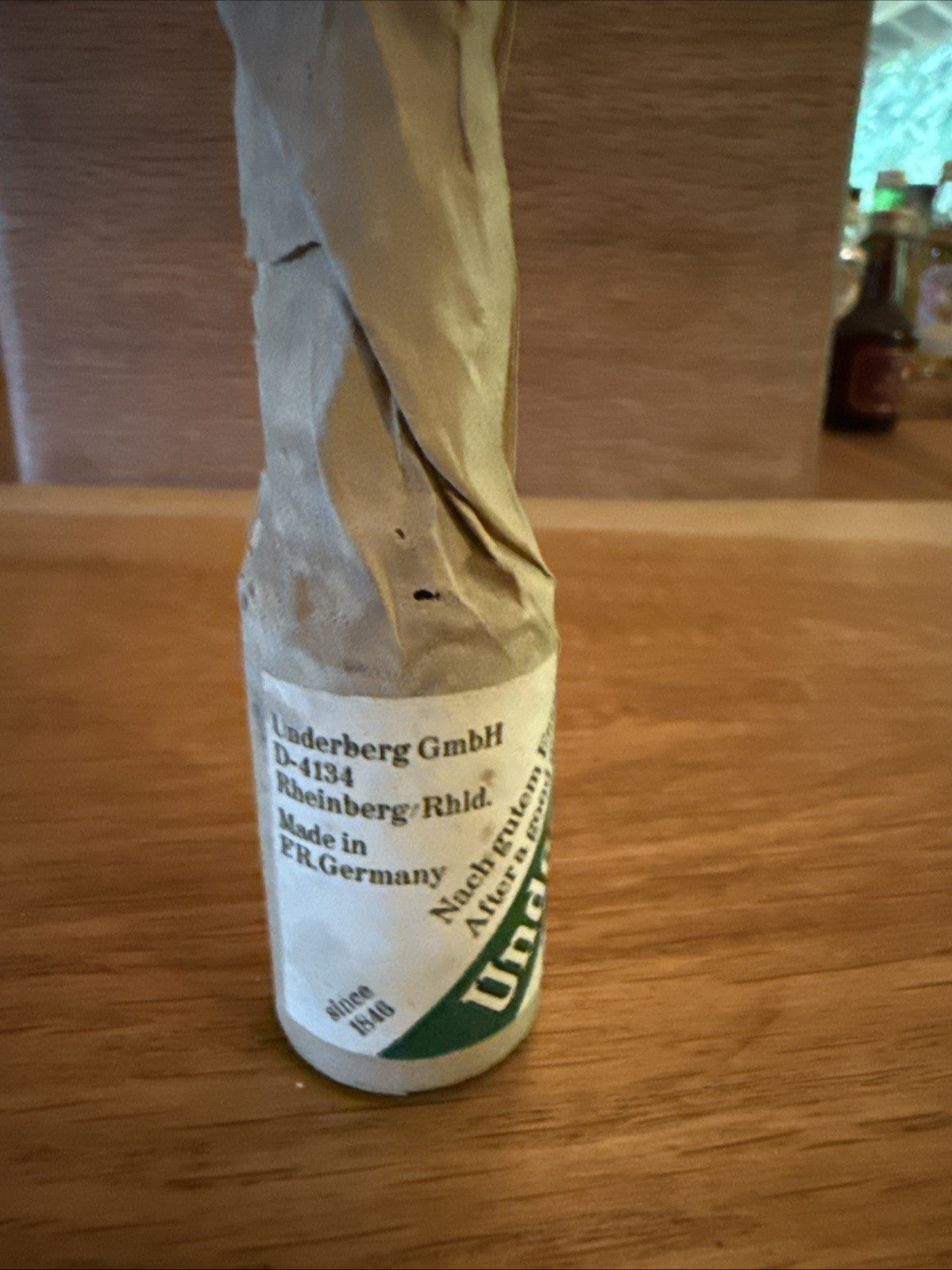Underberg Miniature Full