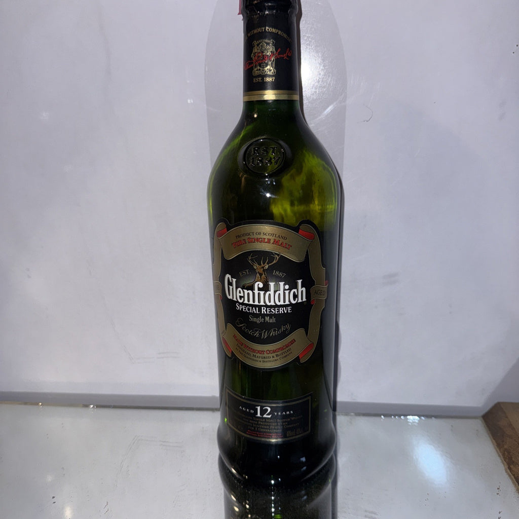 1991-96 Bottle Glenfiddich Special Old Reserve Single Malt Whisky 1L