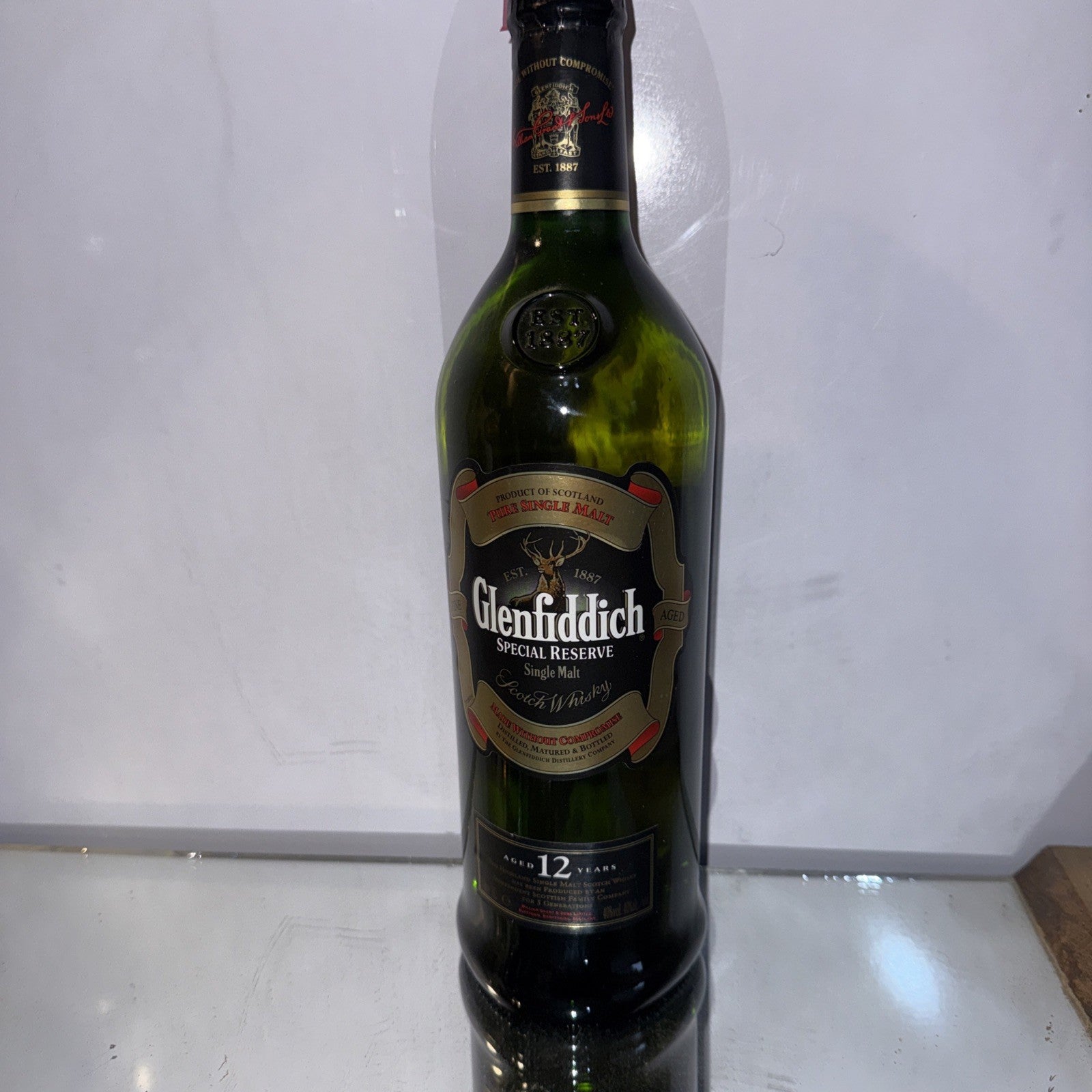 1991-96 Bottle Glenfiddich Special Old Reserve Single Malt Whisky 1L