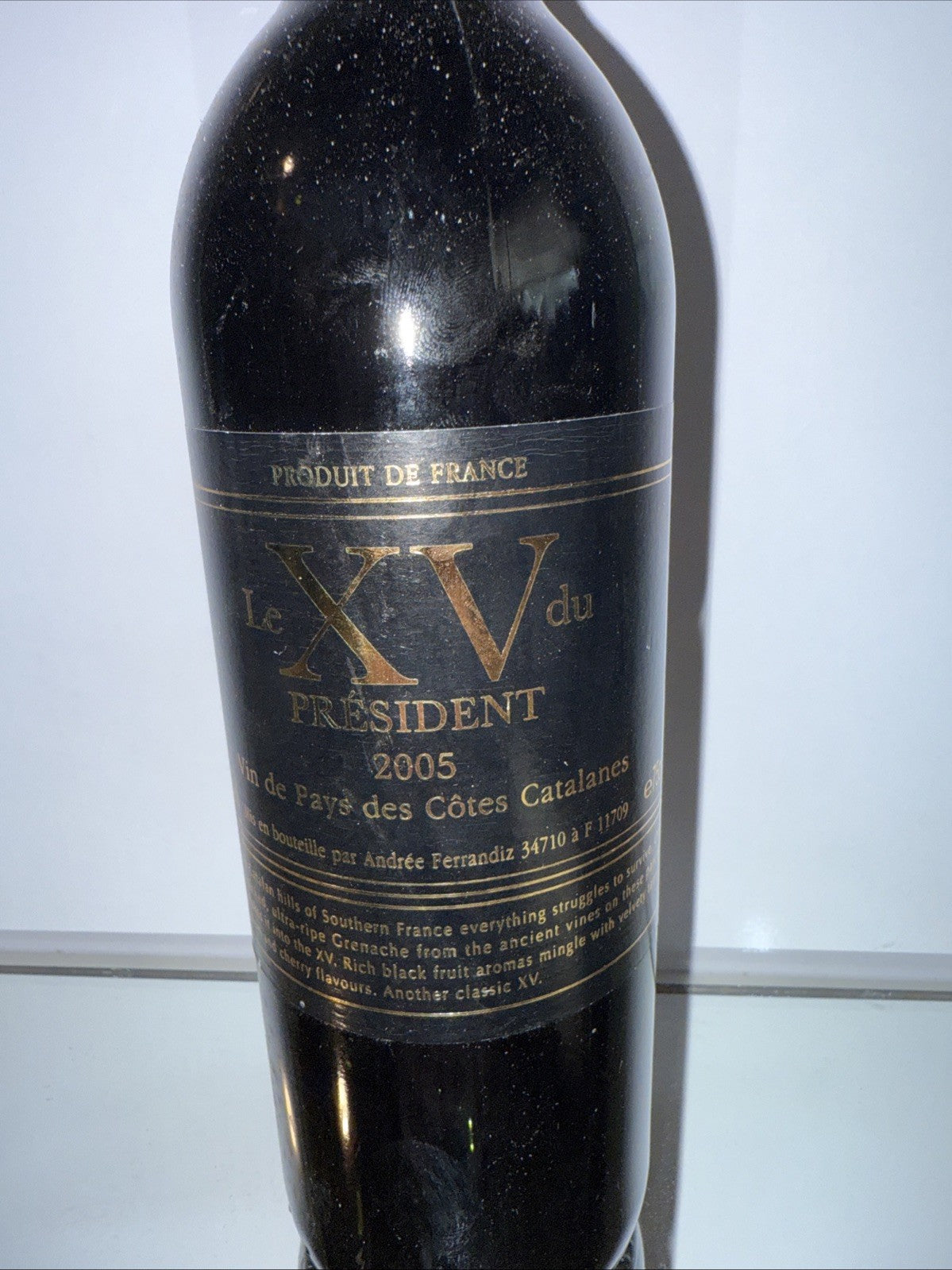 Le XV Du President Vin De Pay's Des Pyrenees Orientales 2005 Red