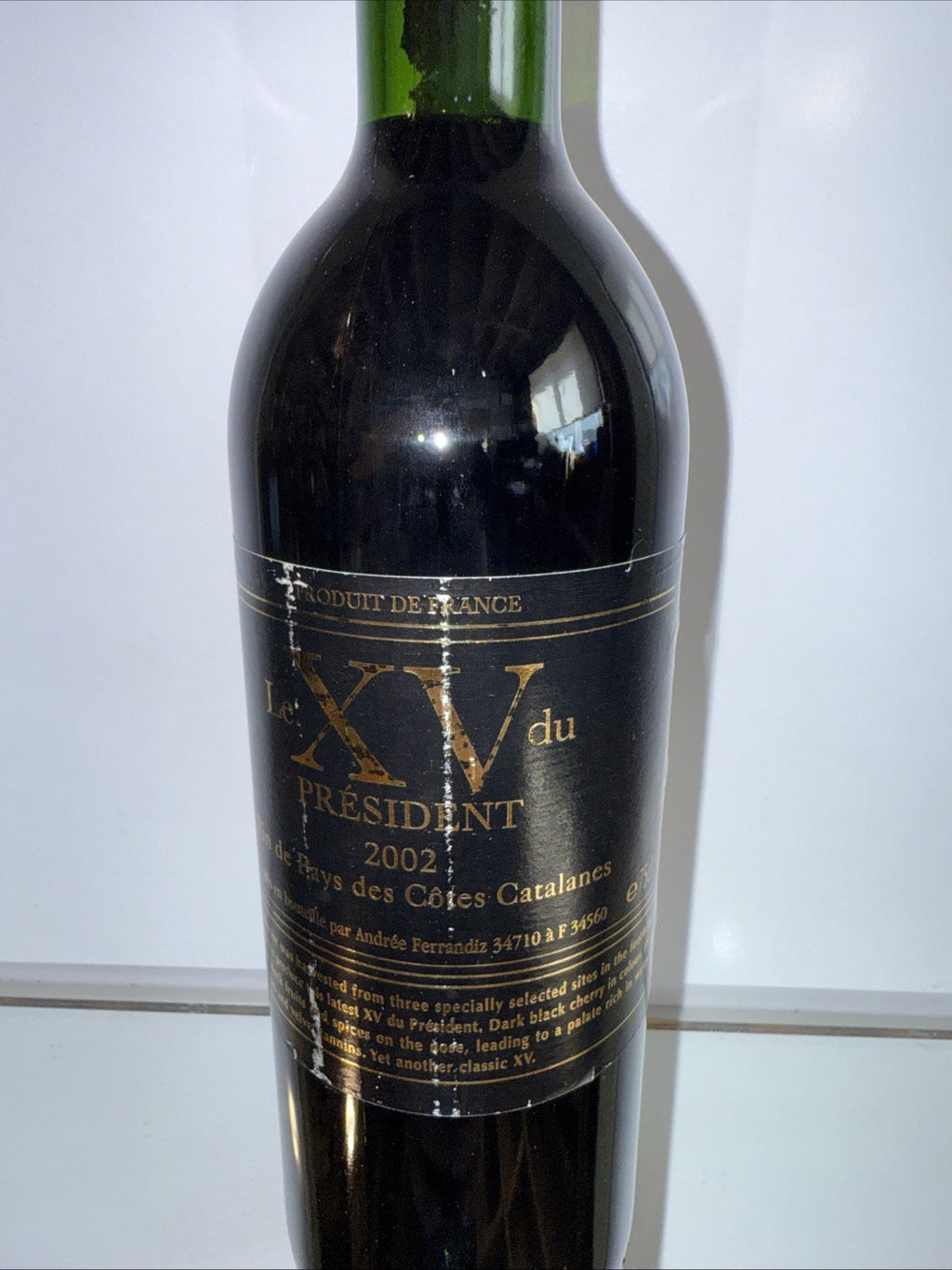 Le XV Du President Vin De Pay's Des Pyrenees Orientales 2002 Red