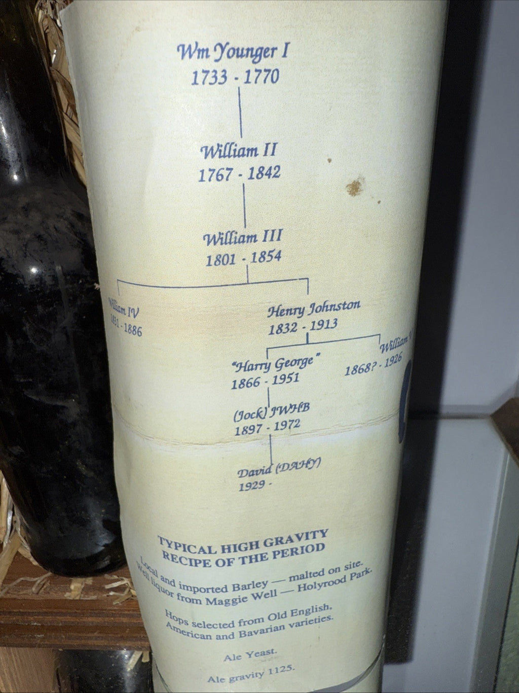 1866 Wm Youngers Majority Ale HGY 1866  (Original Box)