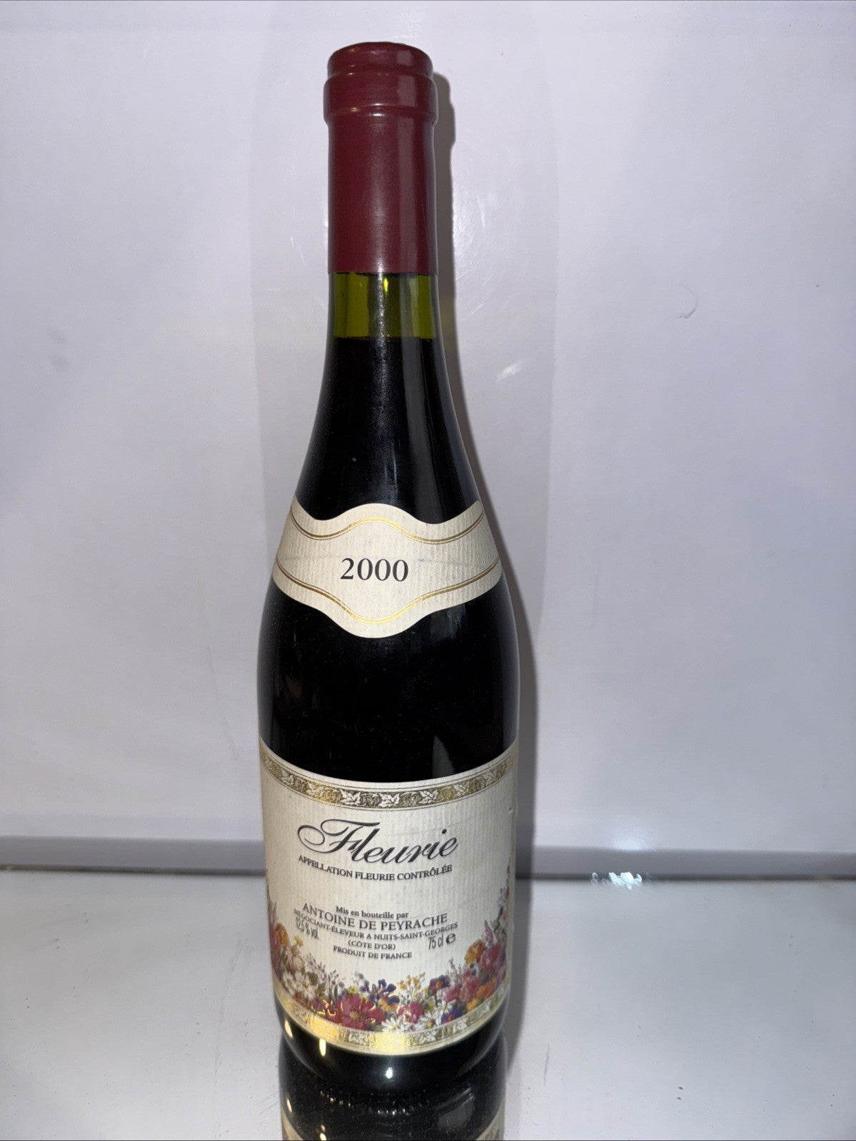 Antoine de Peyrache Fleurie 2000 (75cl, 12.5% ABV)