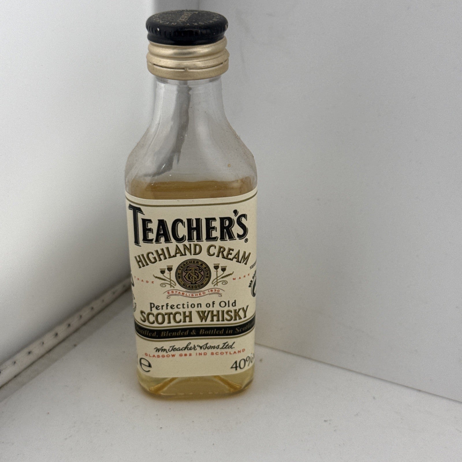 Teacher’s Highland Cream Blended Scotch Whisky 5cl Miniature