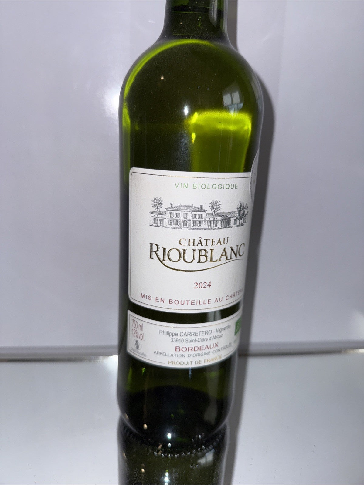 Château Rioublanc Bordeaux Blanc 2023
