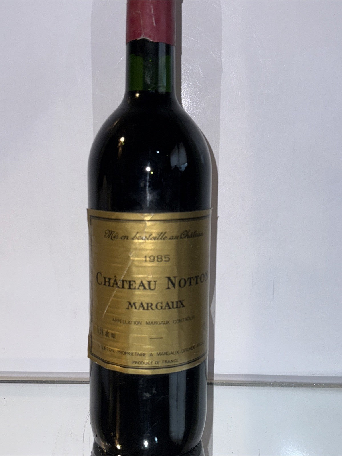 1985 Château Notton Margaux contrôlée red Bordeaux