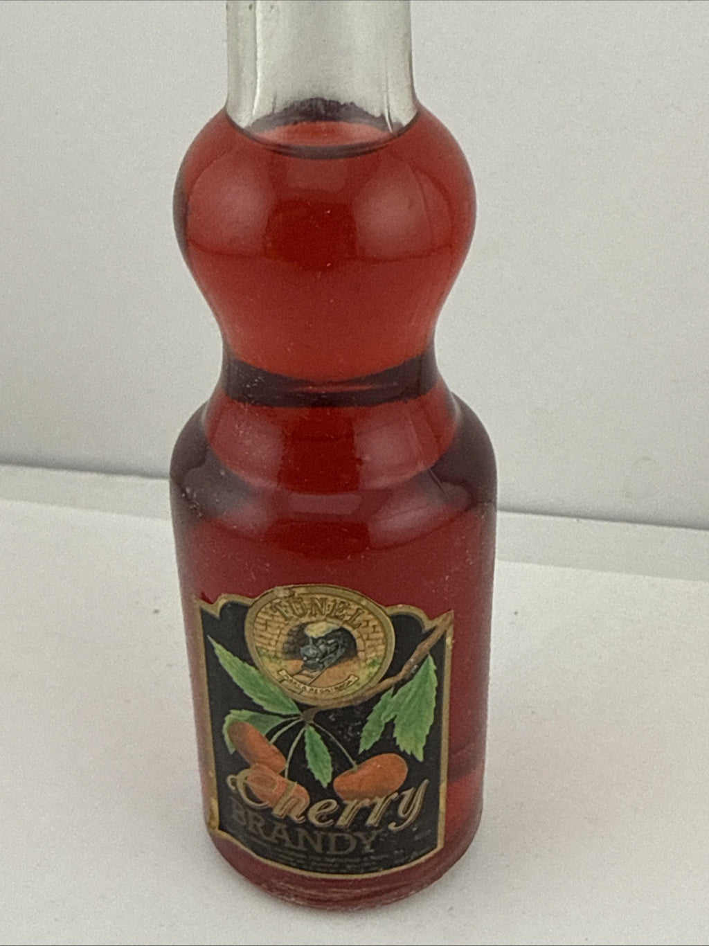 Hünnich Cherry Brandy Miniature Liqueur Bottle Vintage 30–50ml