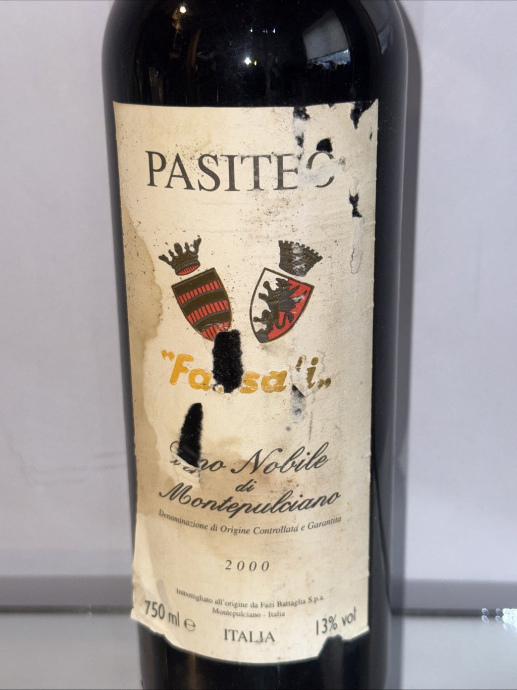2000 Fassati Pasiteo Vino Nobile di Montepulciano
