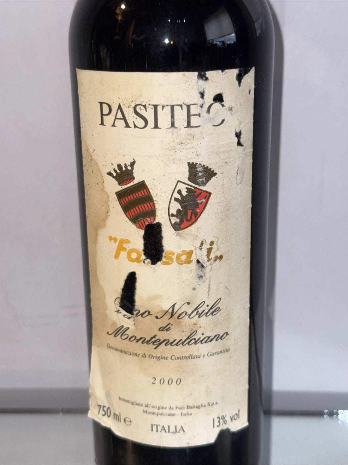 2000 Fassati Pasiteo Vino Nobile di Montepulciano