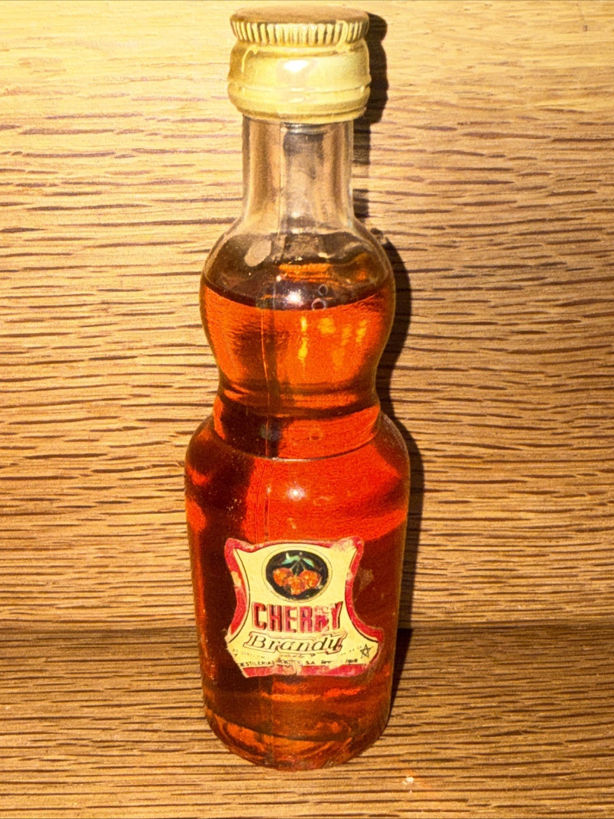 Morey Cherry Brandy Liqueur Miniature 1970s