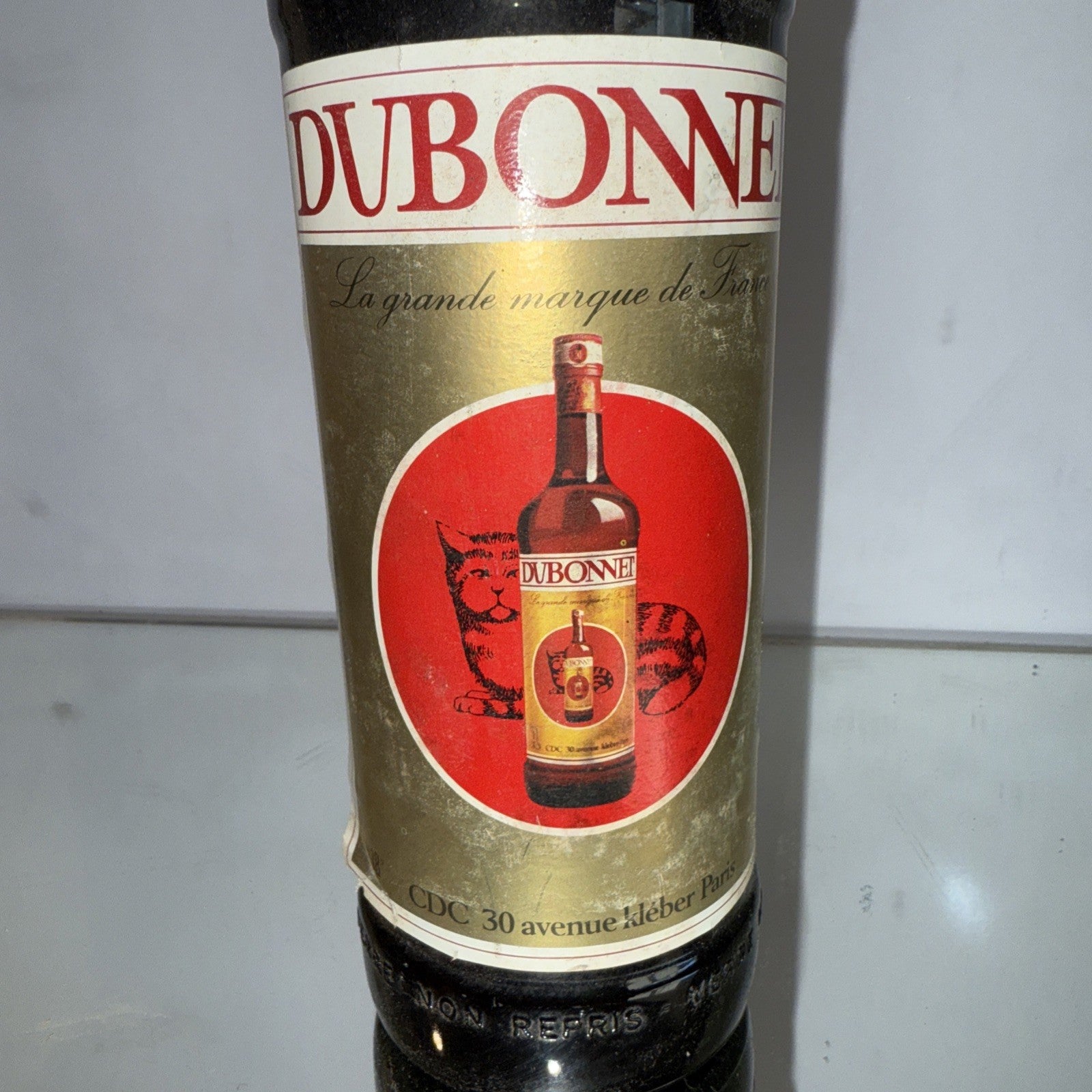 Dubonnet Red Wine Aperitif  Late 1960s 1L