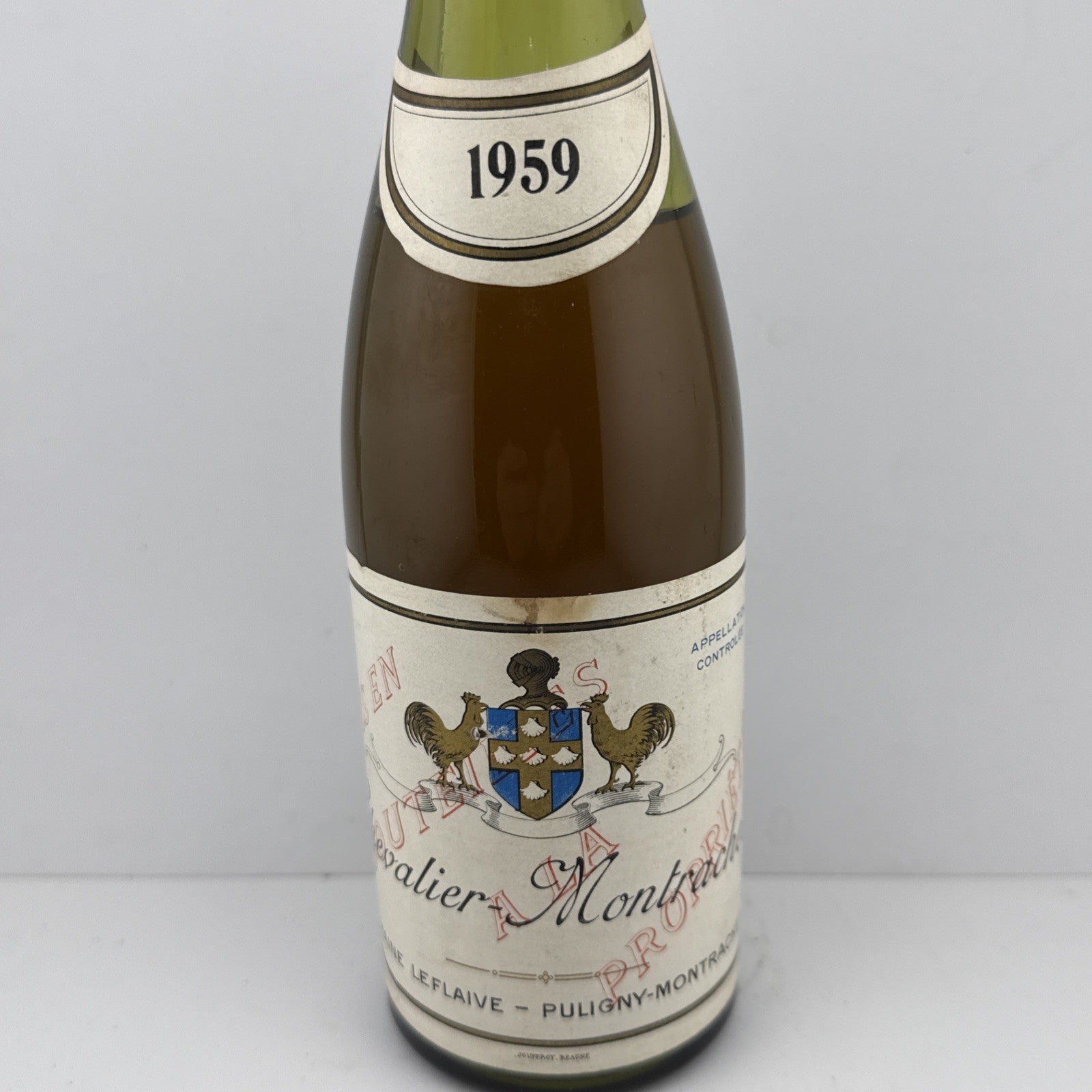 Domaine LeflaiveChevalier-Montrachet Grand Cru – 1959 37.5cl