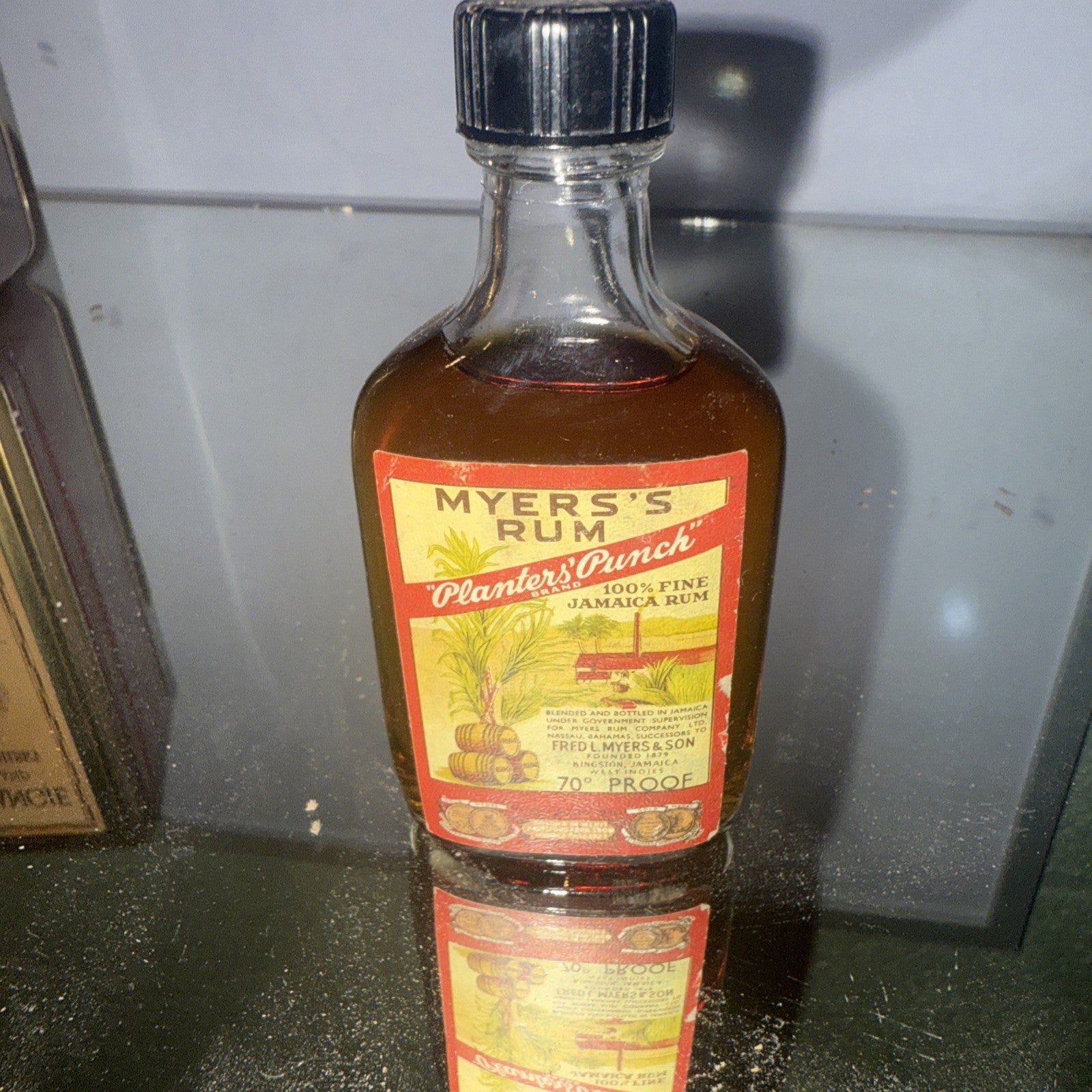 Myers Planters Punch Rum Xoriguer  Miniature 1960s