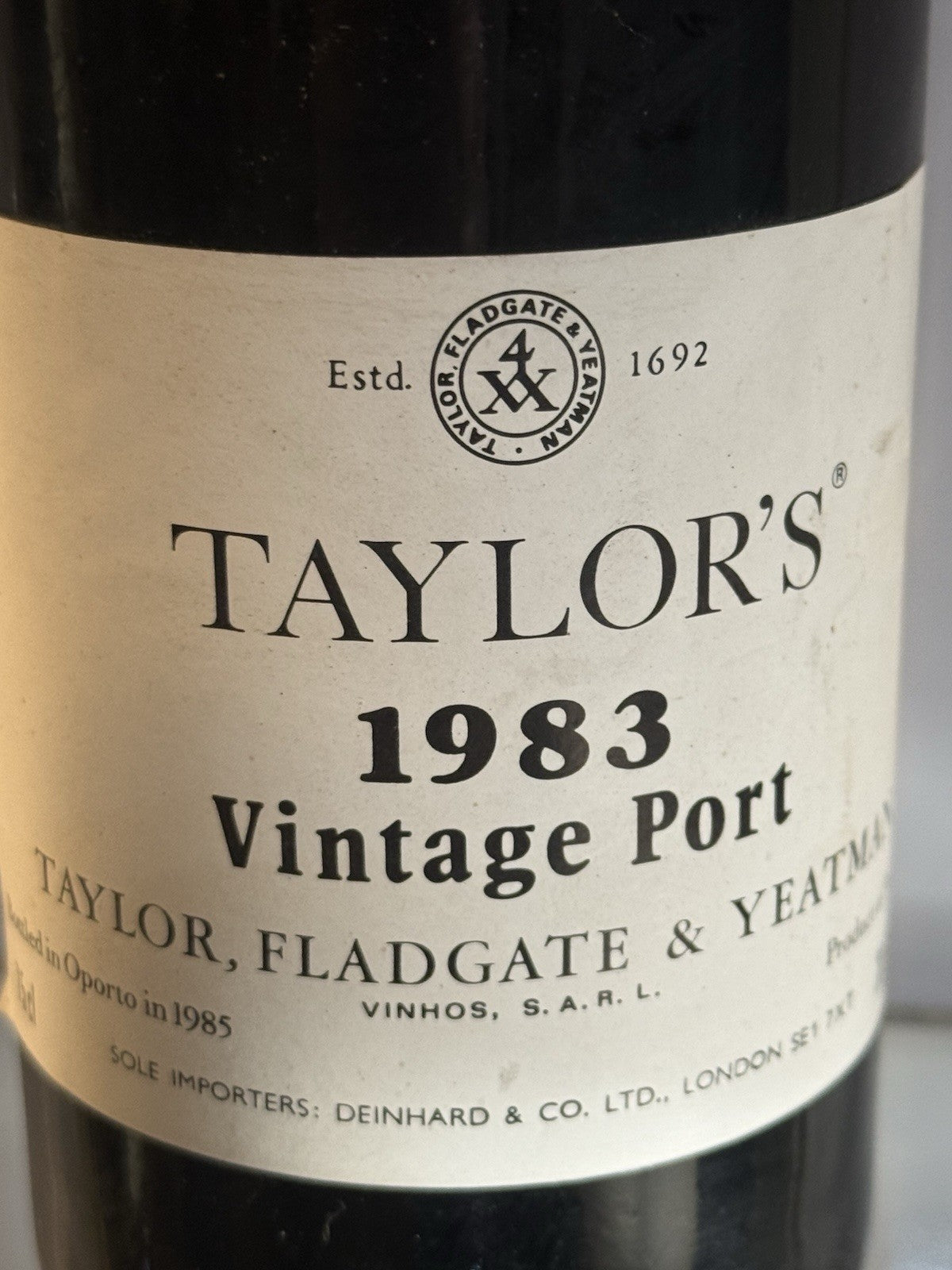 Taylor's 1983 Vintage Port