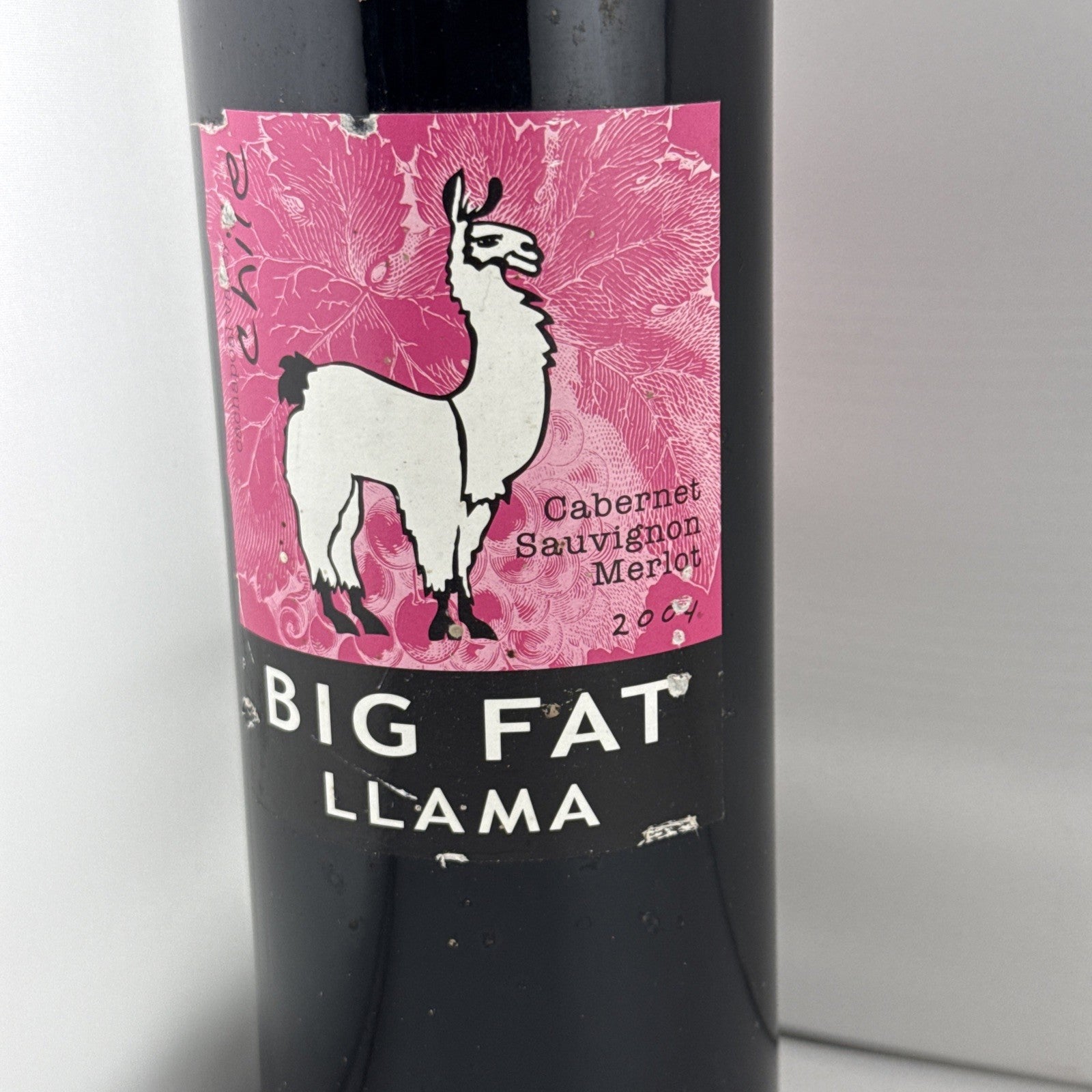 Big Fat Llama Cabernet Sauvignon Merlot 2004 Red Wine 75cl