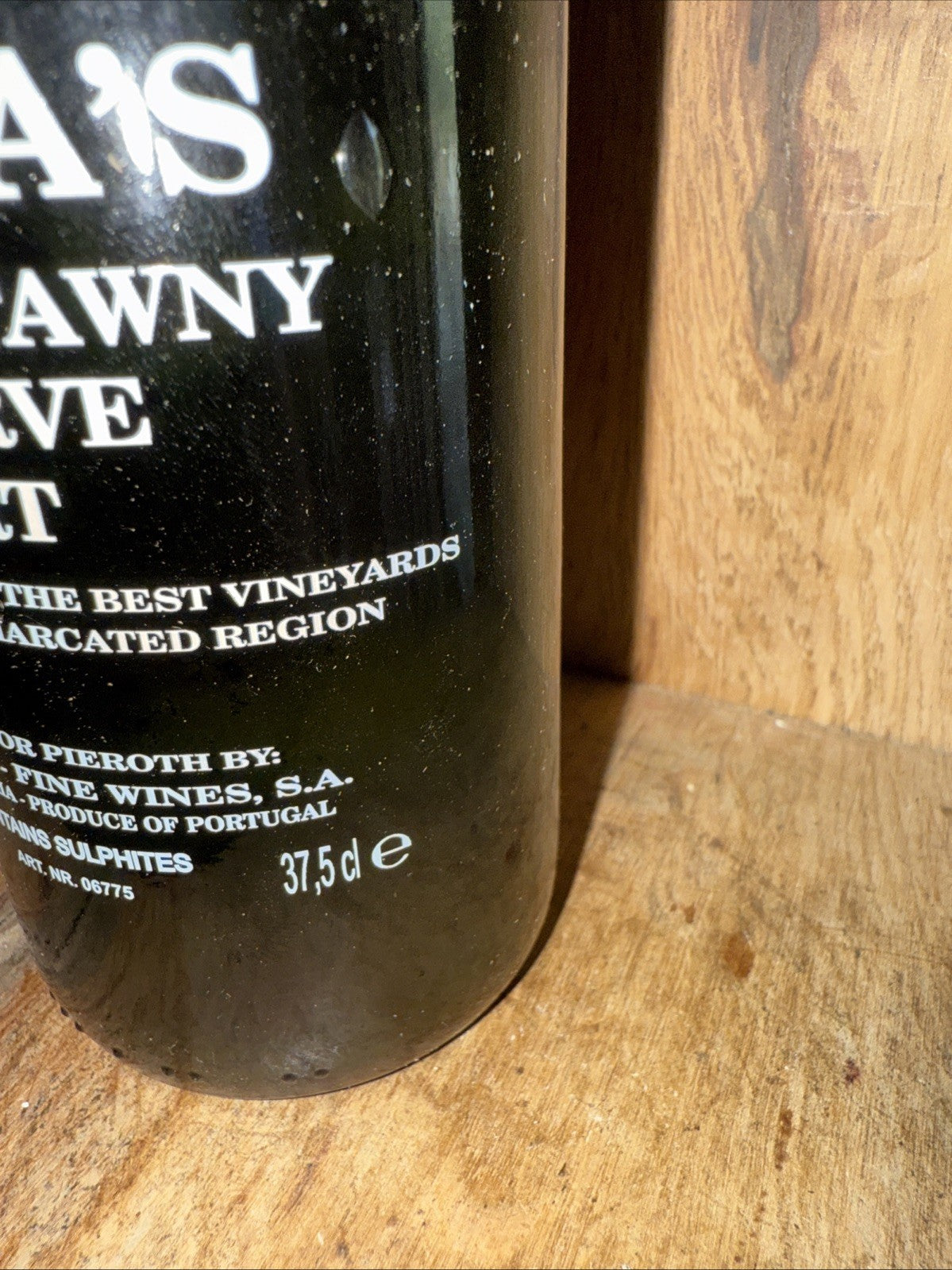 Rochas Special reserve tawney Port vintage 375 ml