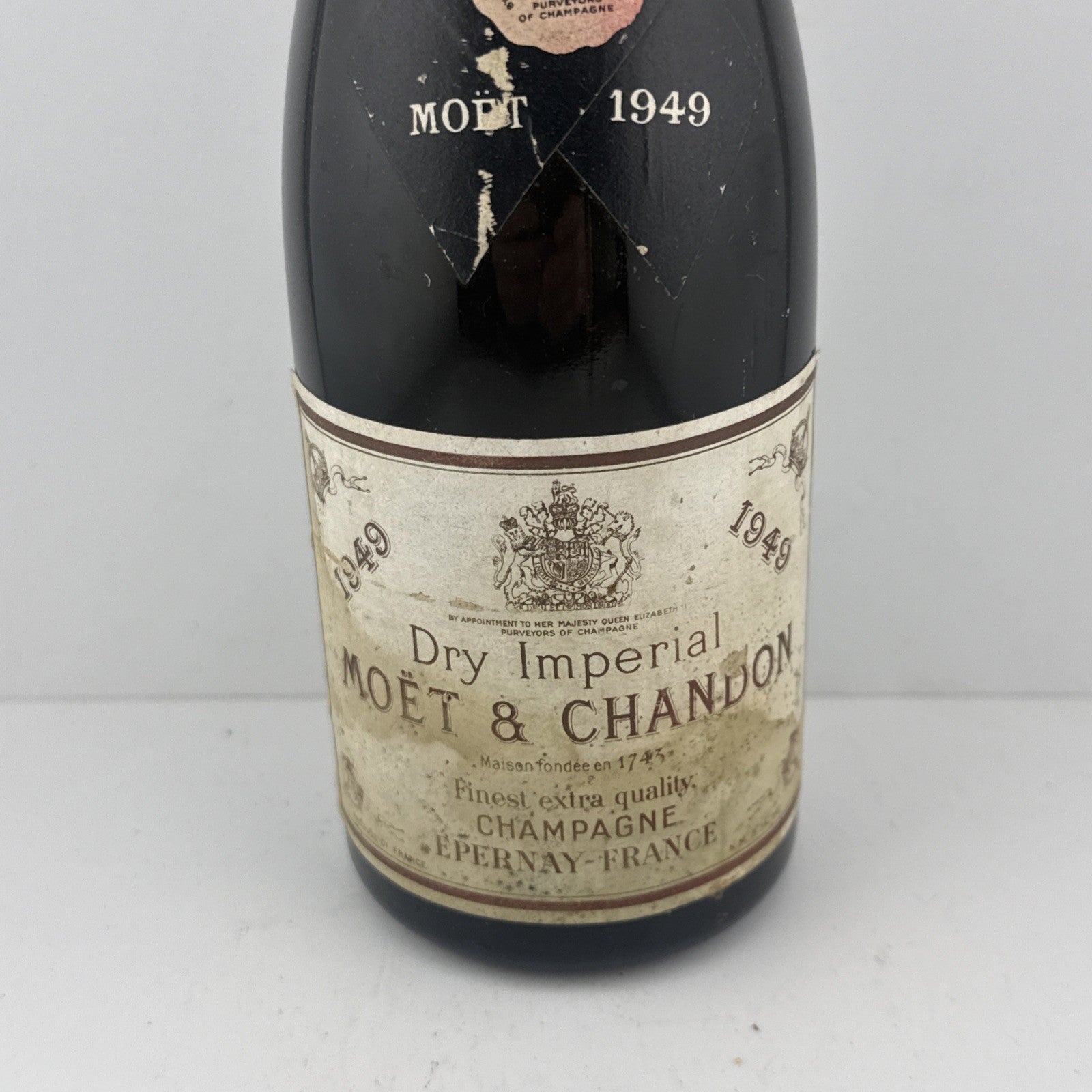 Vintage 1949 Moët & Chandon Champagne;1/2 Bottle With Some Fizz!